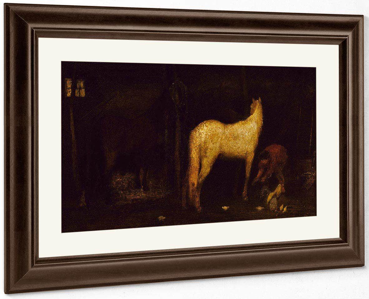 In The Stable By Albert Pinkhamryder - Image 3