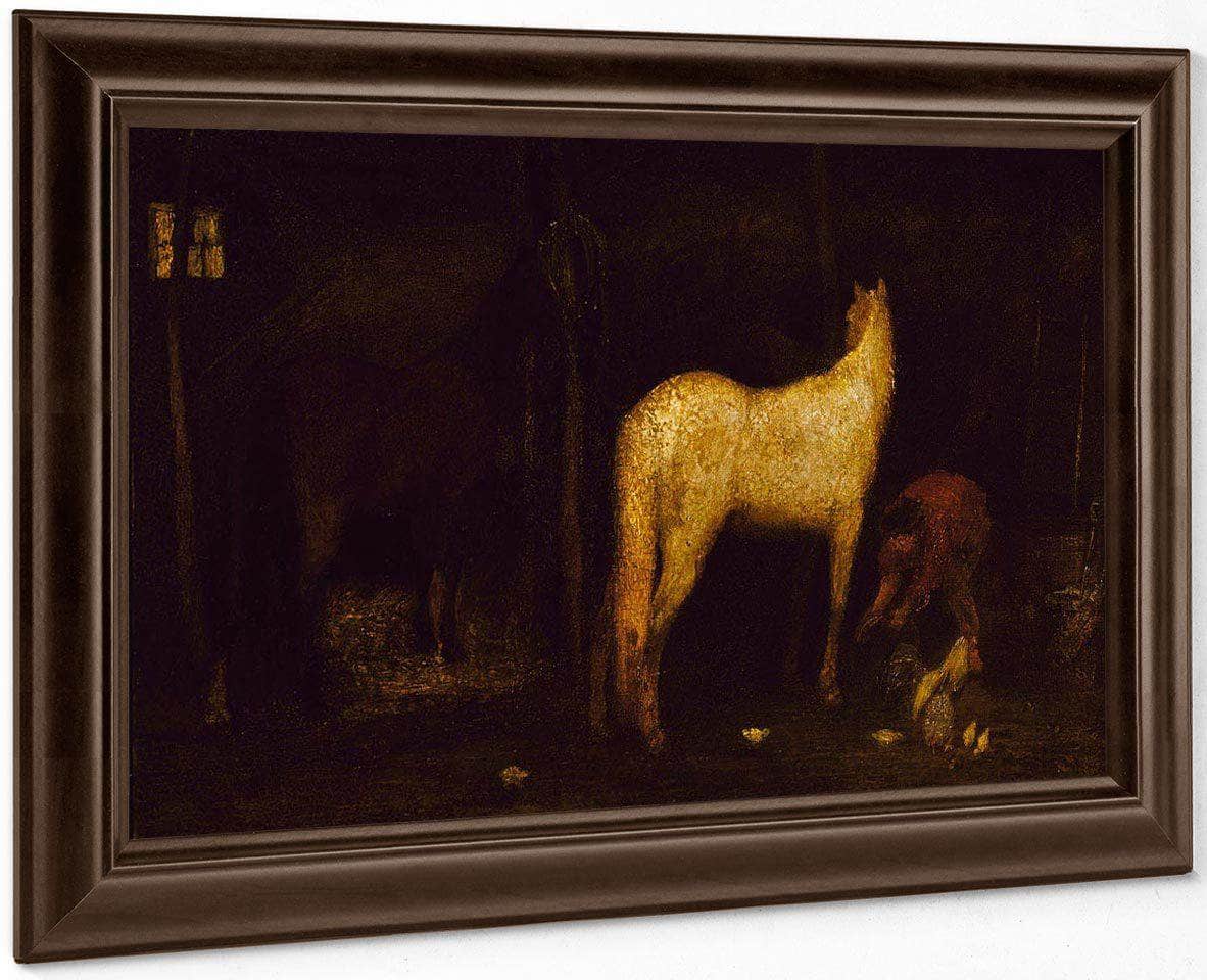 In The Stable By Albert Pinkhamryder - Image 4