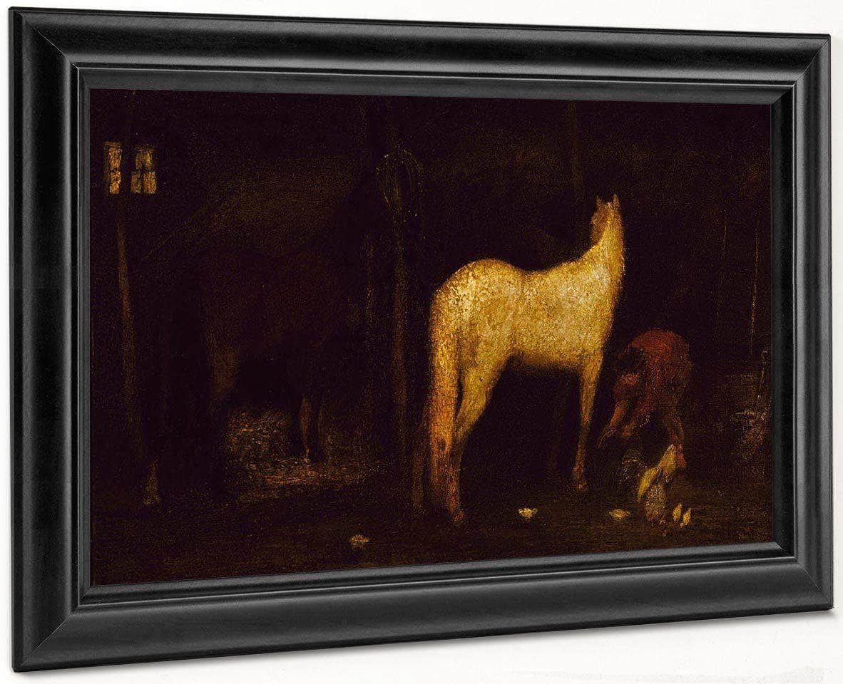 In The Stable By Albert Pinkhamryder - Image 6