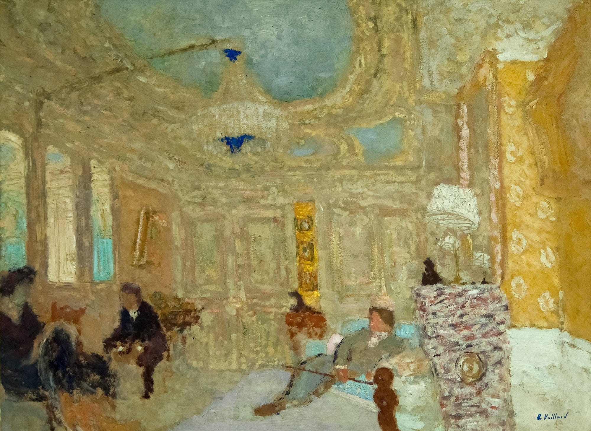 In The Waiting Room by Edouard Vuillard - Image 2