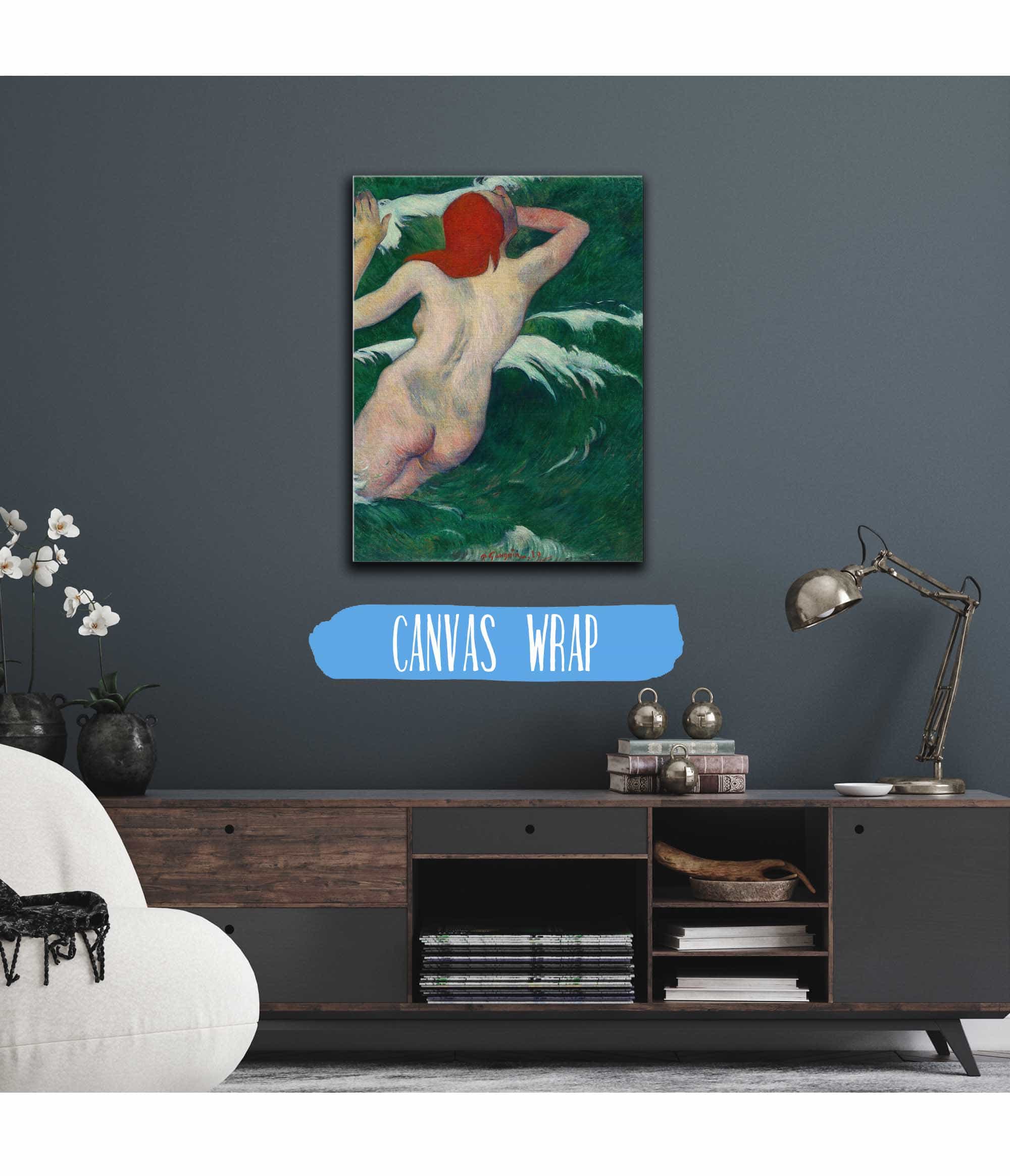 In The Waves Dans Les Vagues by Paul Gauguin - Image 3