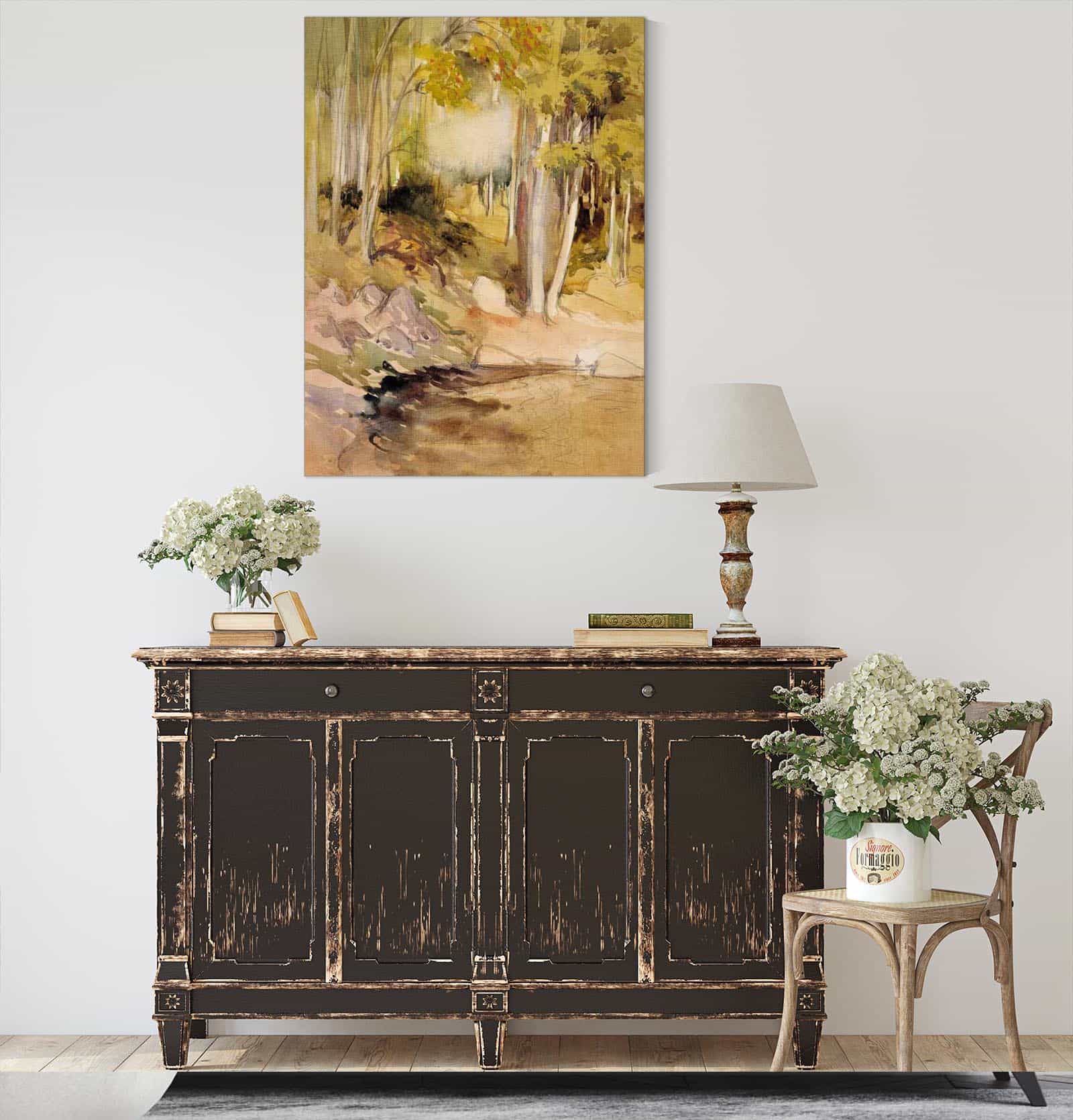 In The Woods by Albert Edelfelt - Image 4