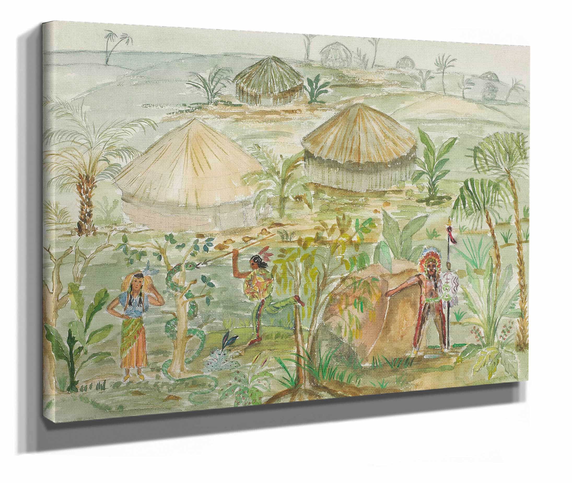 Indianlagret by Nils Dardel - Image 2