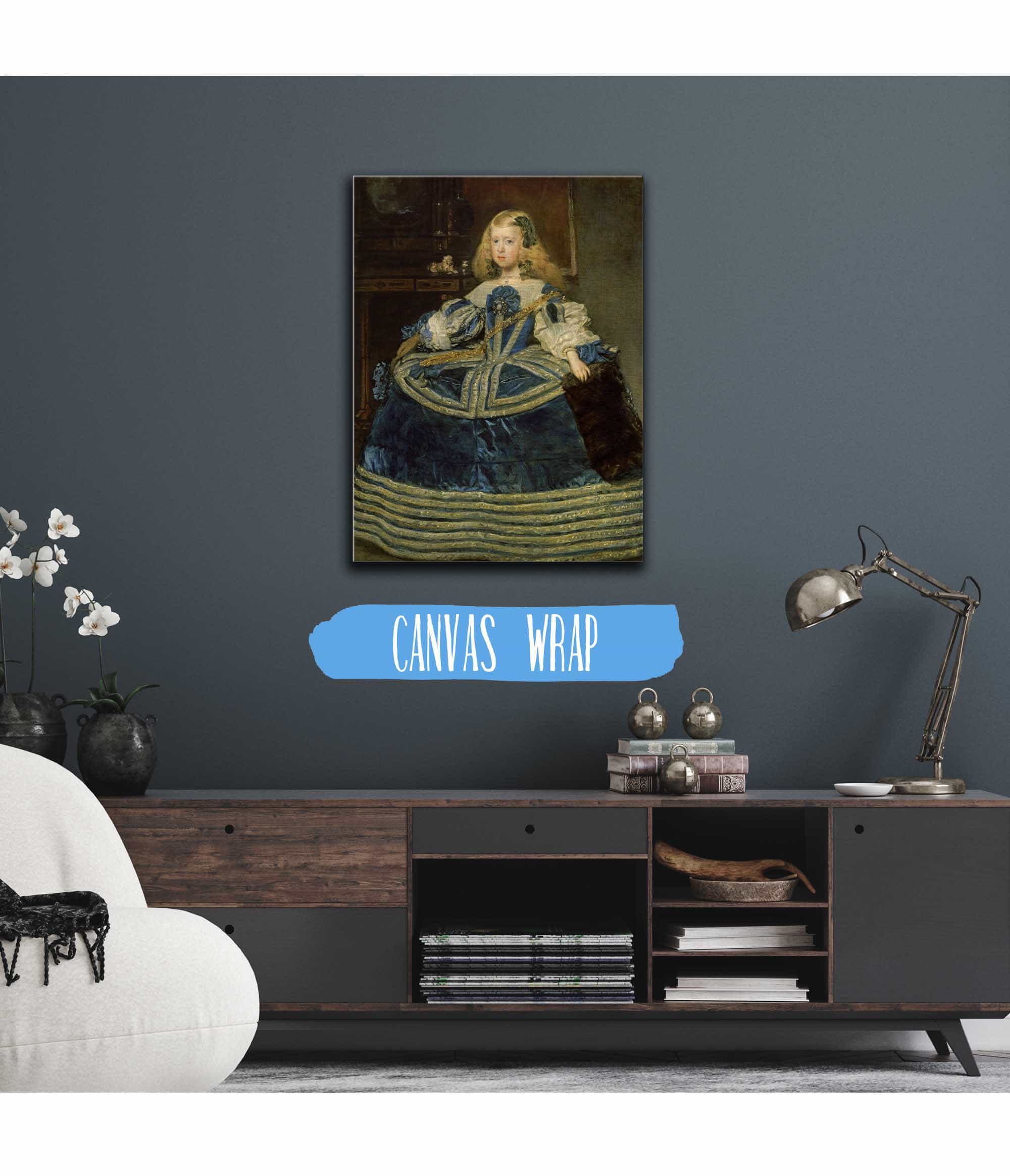 Infanta Margarita Teresa In A Blue Dress by Diego Velazquez - Image 3