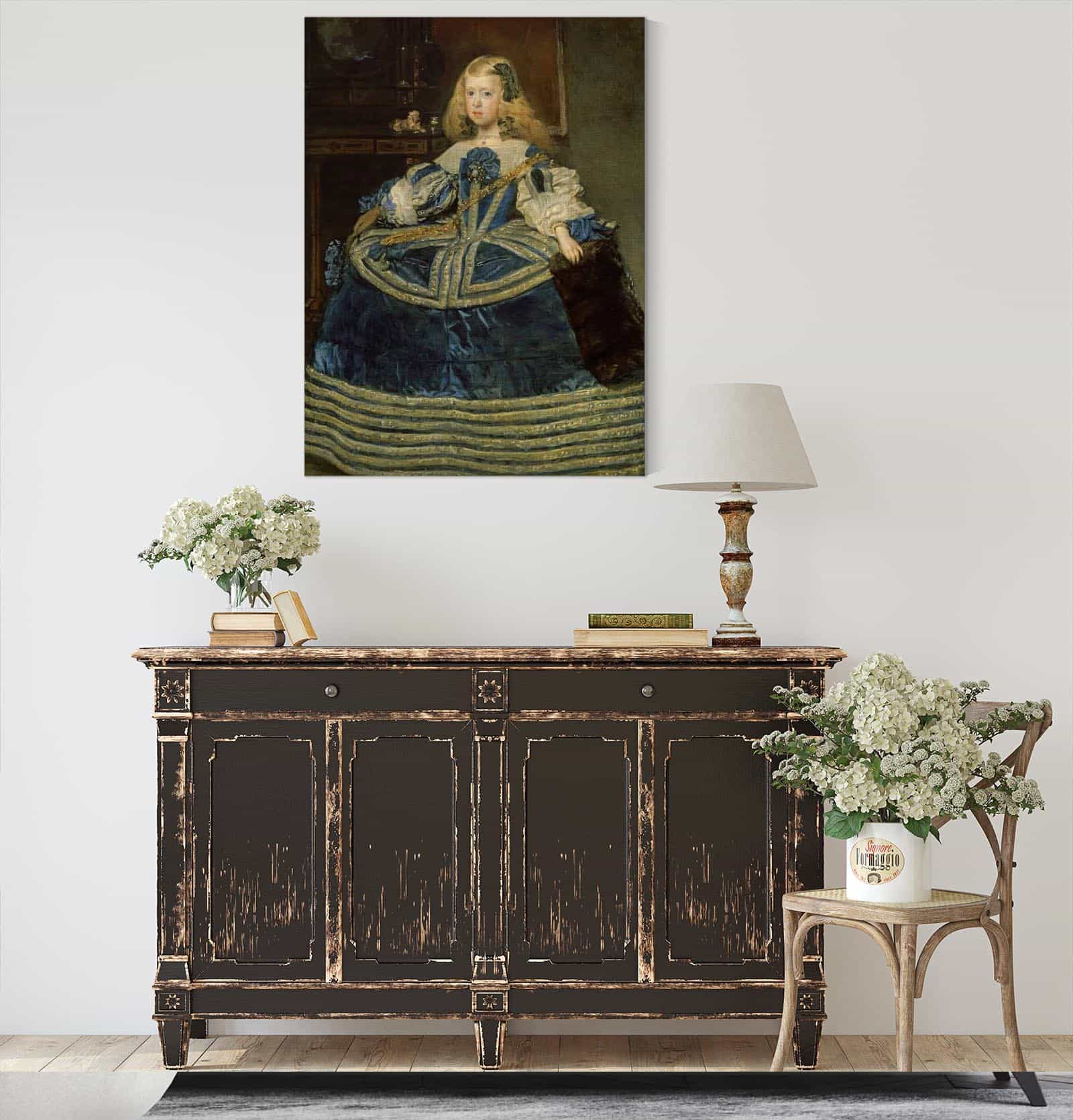 Infanta Margarita Teresa In A Blue Dress by Diego Velazquez - Image 4