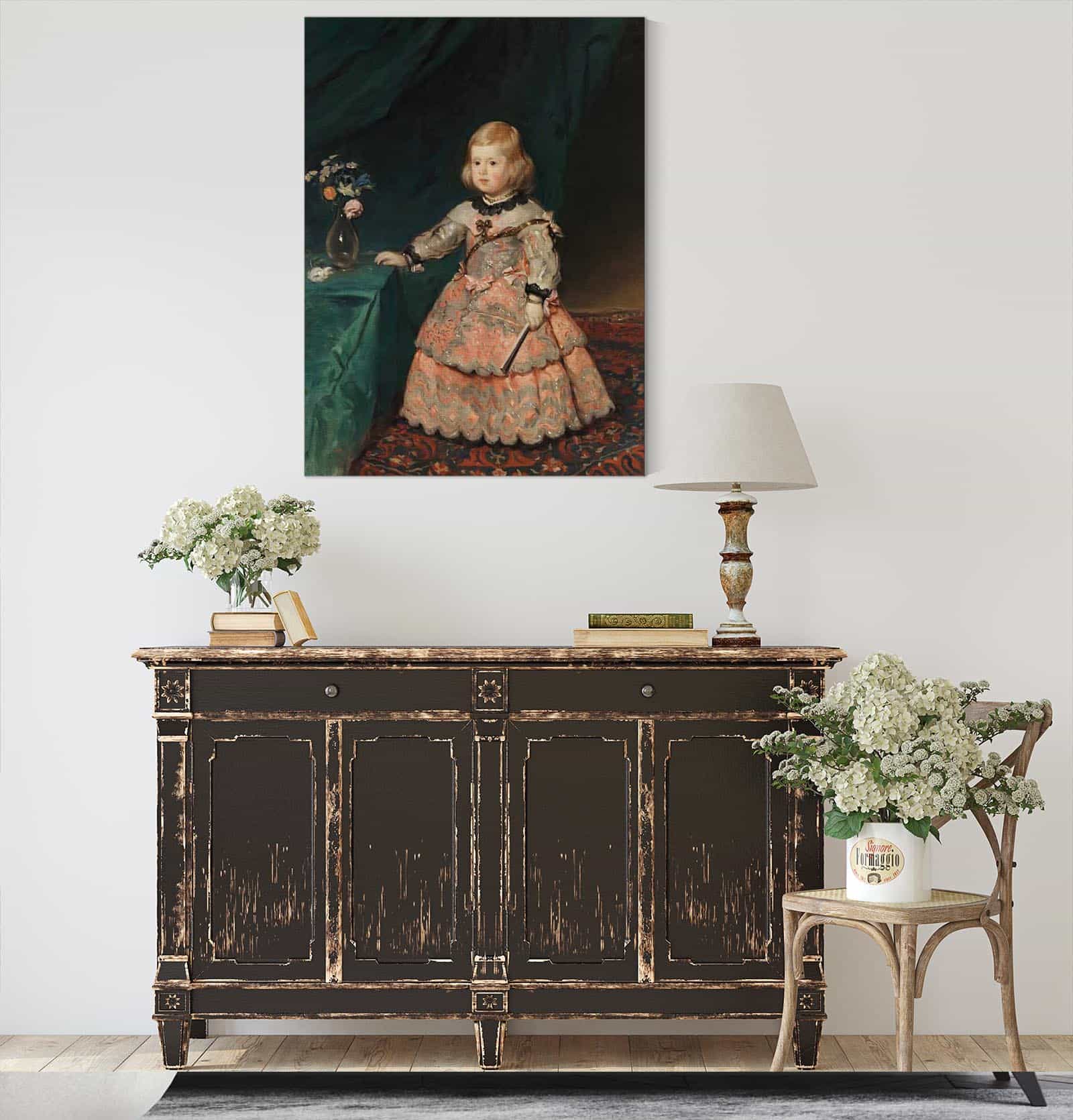 Infanta Maria Teresia Copy After Velazquez by Helene Schjerfbeck - Image 4