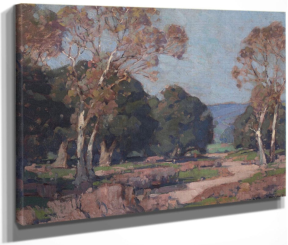 Inland Landscape By Edgar Payne
