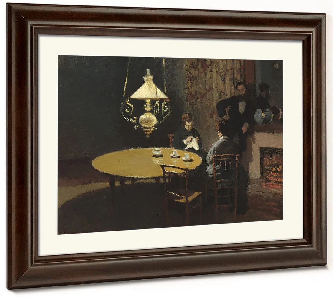 Interior, After Dinner By Claude Monet - Image 3