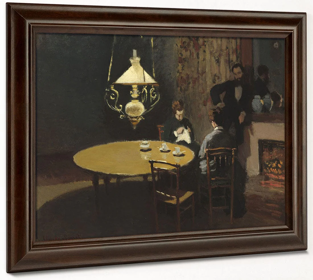 Interior, After Dinner By Claude Monet - Image 4