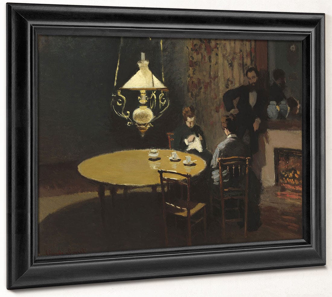 Interior, After Dinner By Claude Monet - Image 6