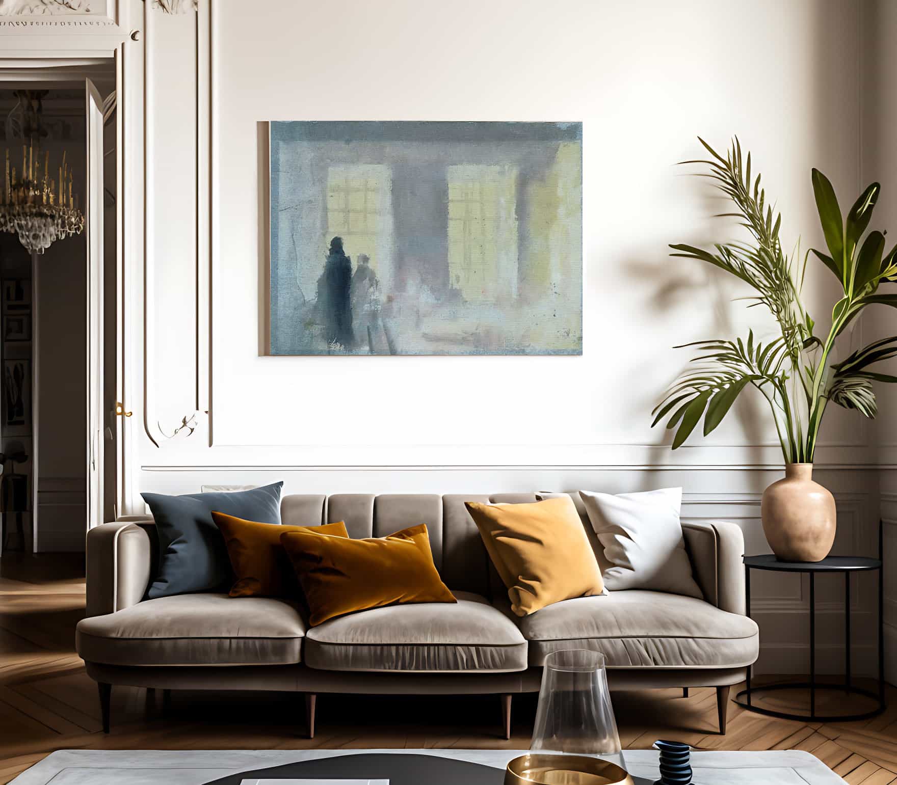 Interior At Petworth By Jwm Turner - Image 3