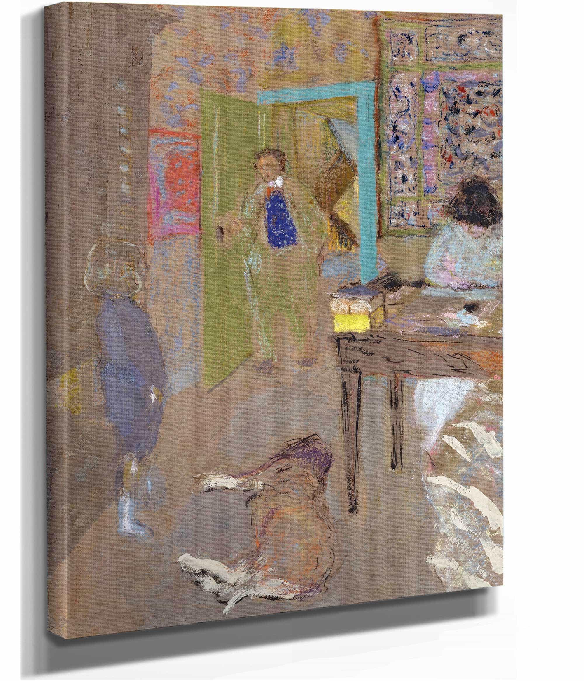 Interior At Saint Jacut by Edouard Vuillard - Image 2