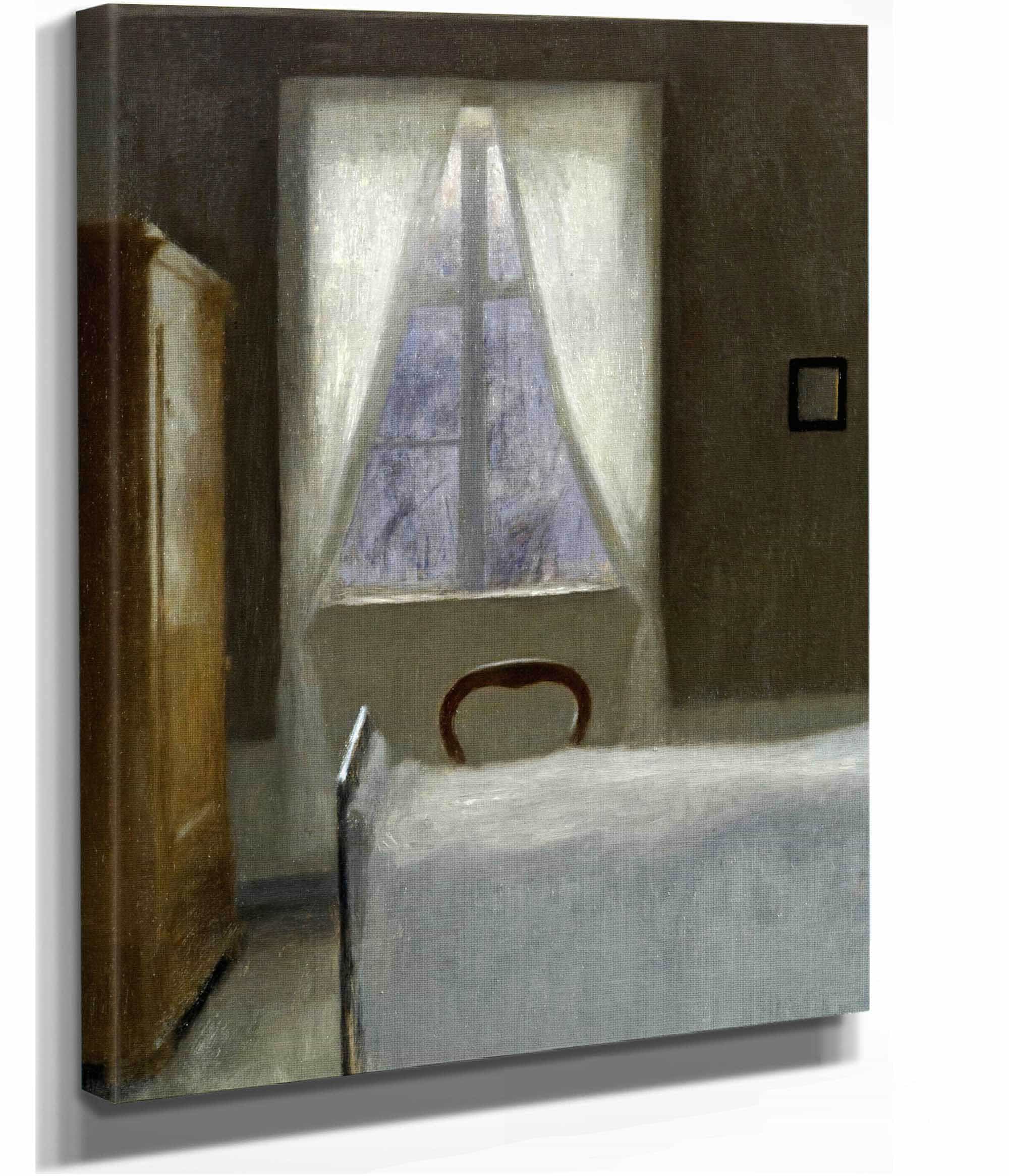 Interior by Vilhelm Hammershoi - Image 3