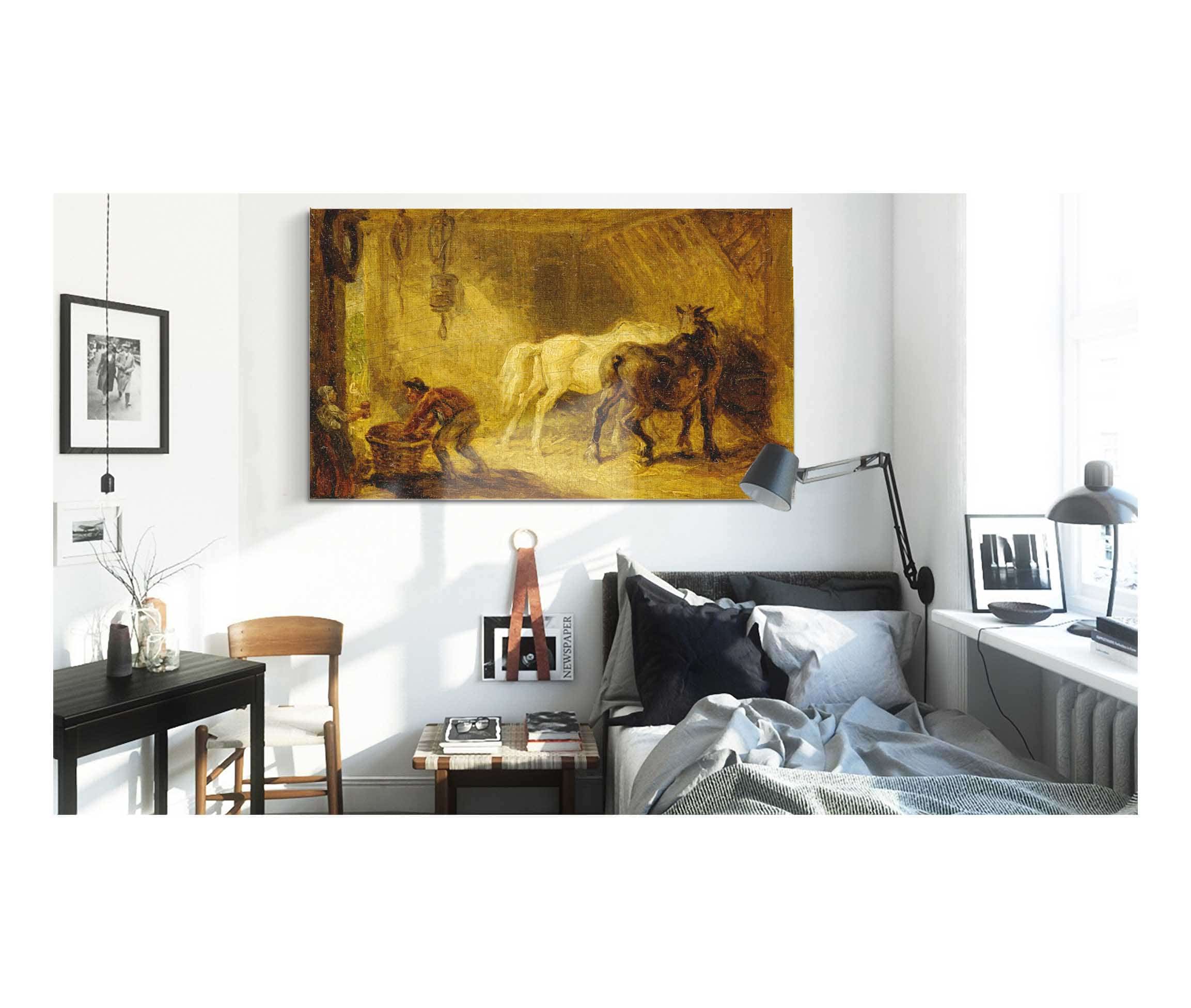 Interior Of A Stable by James Ward - Image 3