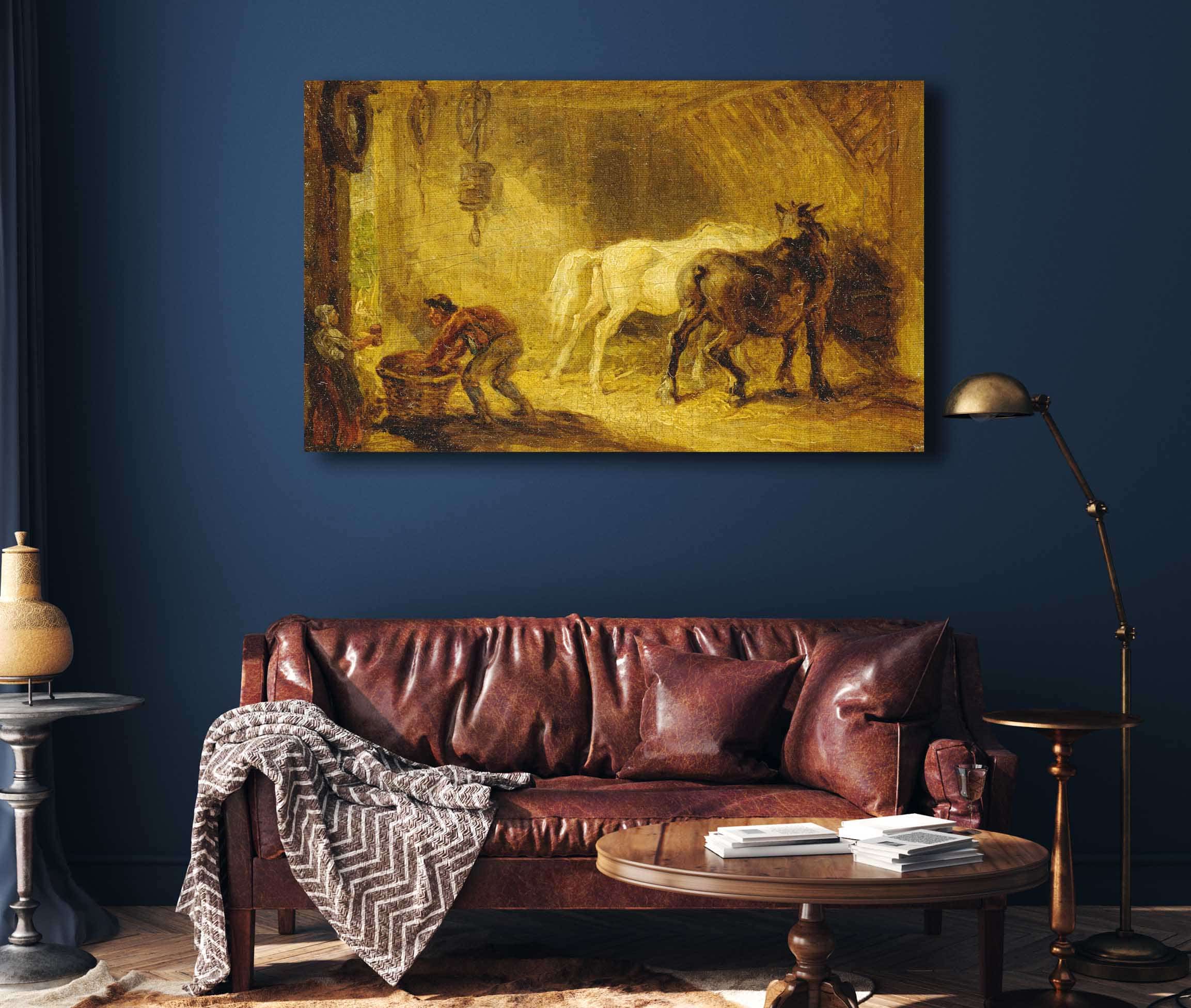 Interior Of A Stable by James Ward - Image 4