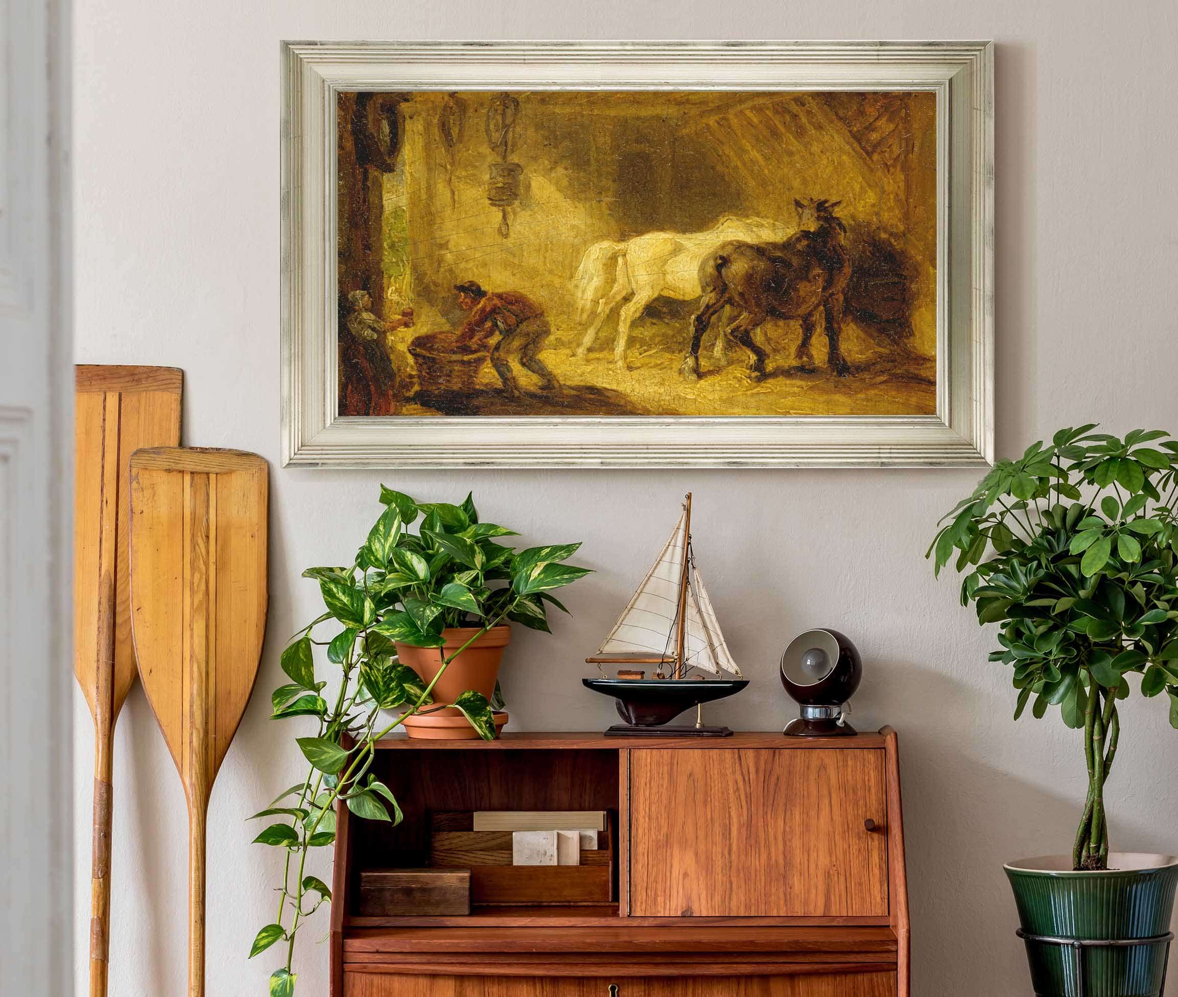 Interior Of A Stable by James Ward - Image 6