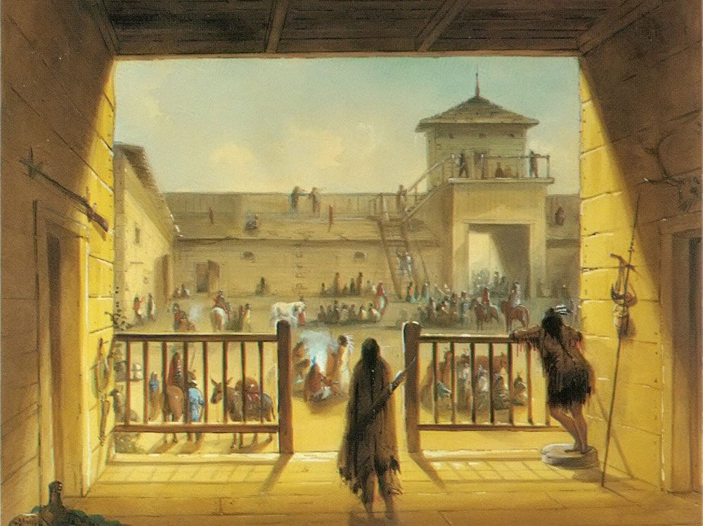 Interior By Of By Fort By Laramie By Alfred By Jacob By Miller - Image 5