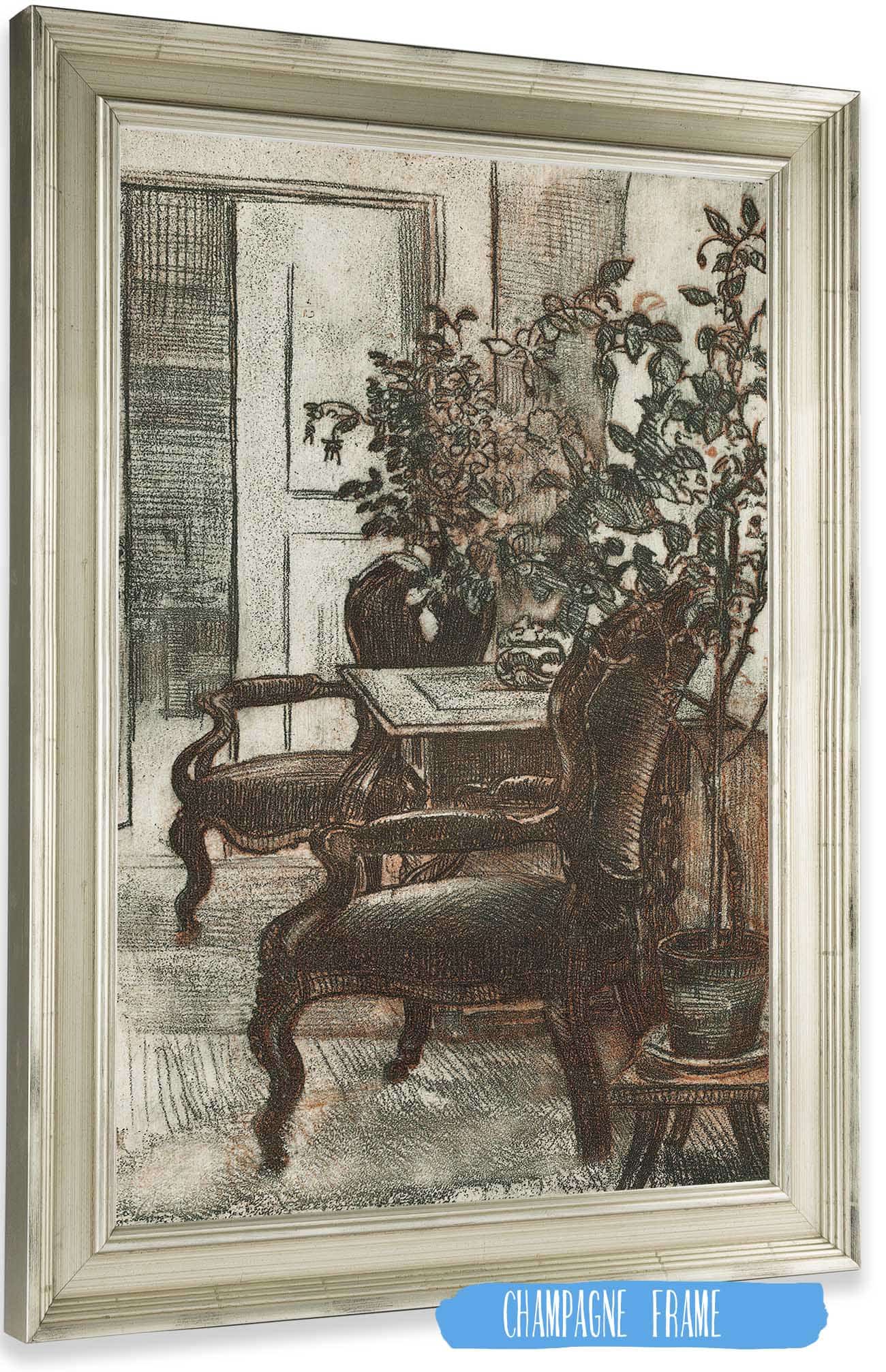 Interior Of Suviranta by Eero Jarnefelt