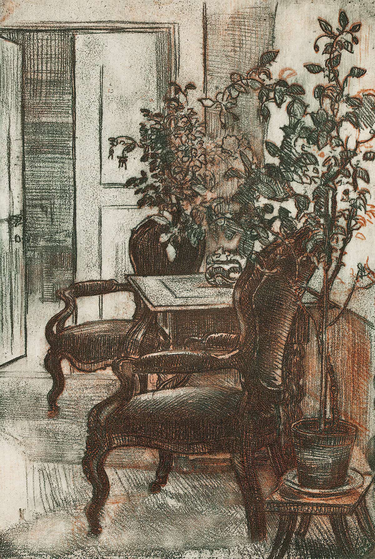 Interior Of Suviranta by Eero Jarnefelt - Image 5