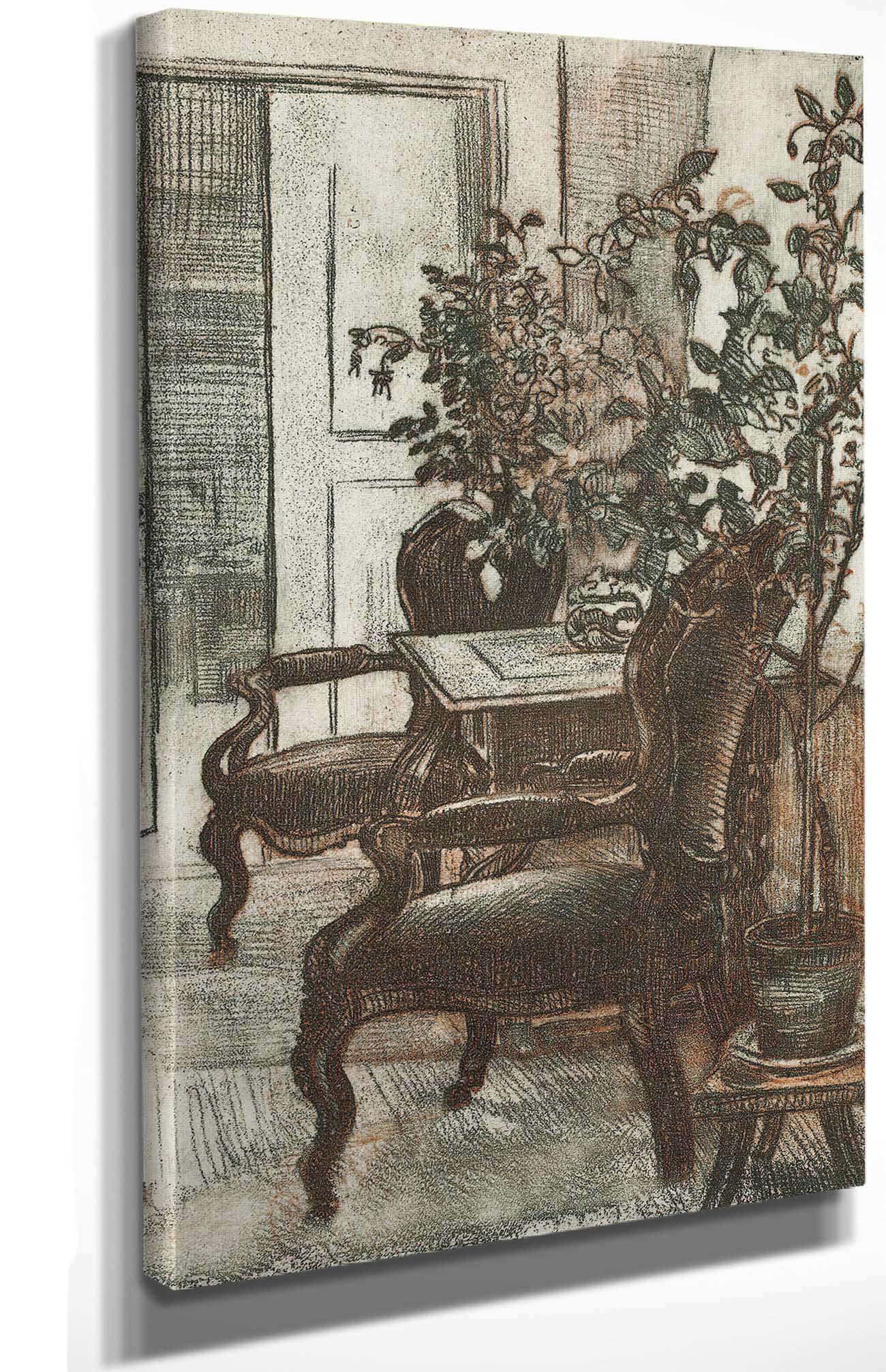 Interior Of Suviranta by Eero Jarnefelt - Image 7