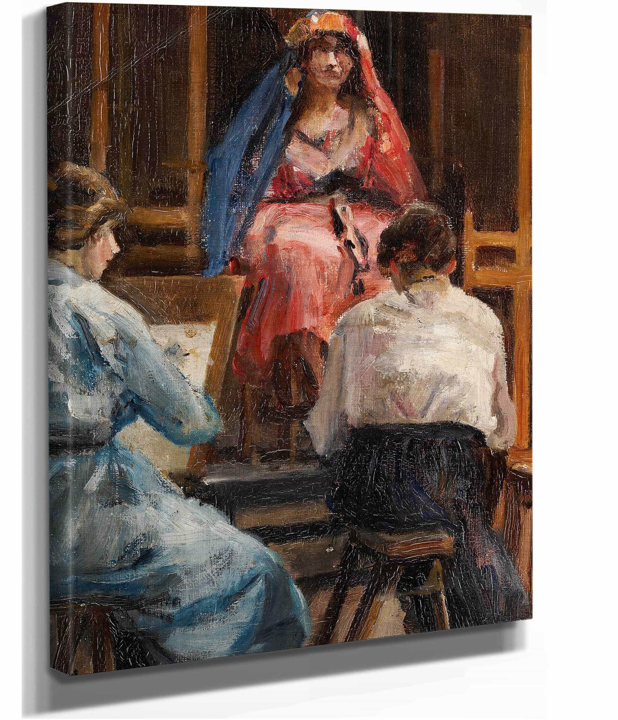 Interior Of The Artists Studio by Sir John Lavery - Image 3