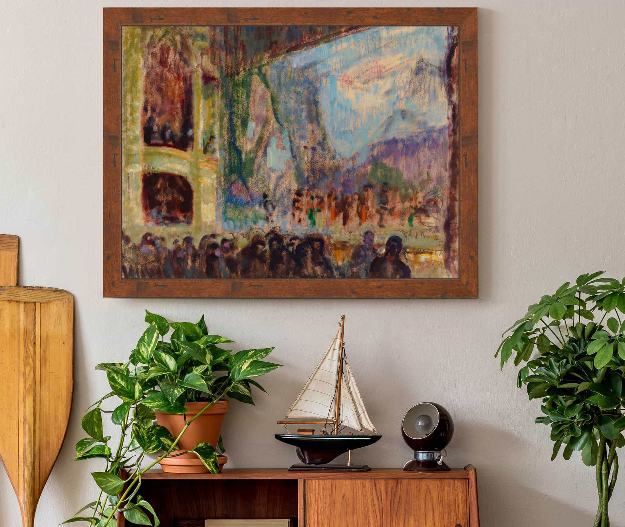 Interior View Of The Finnish Opera by Magnus Enckell - Image 3