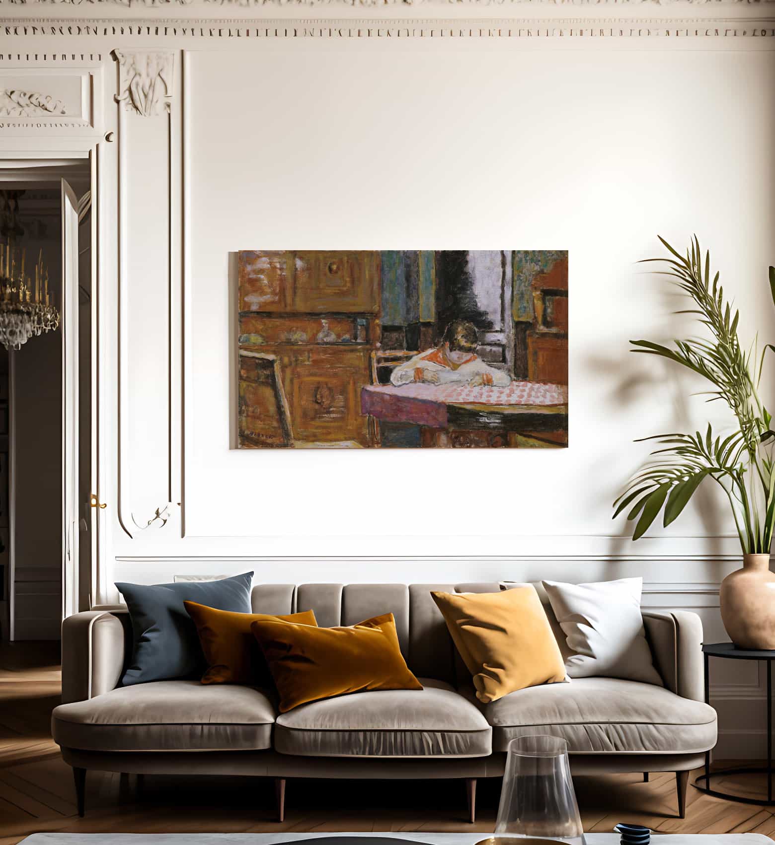 Interior With Boy By Pierre Bonnard - Image 3