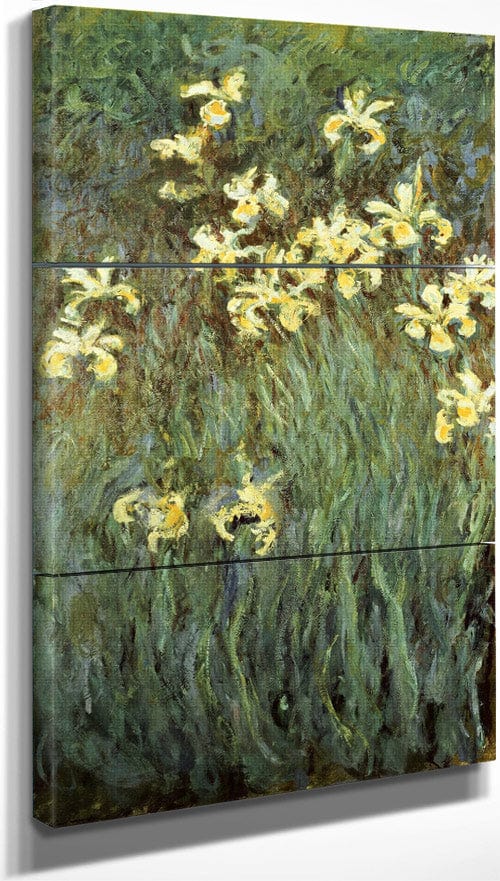 Iris Jaune By Claude Monet