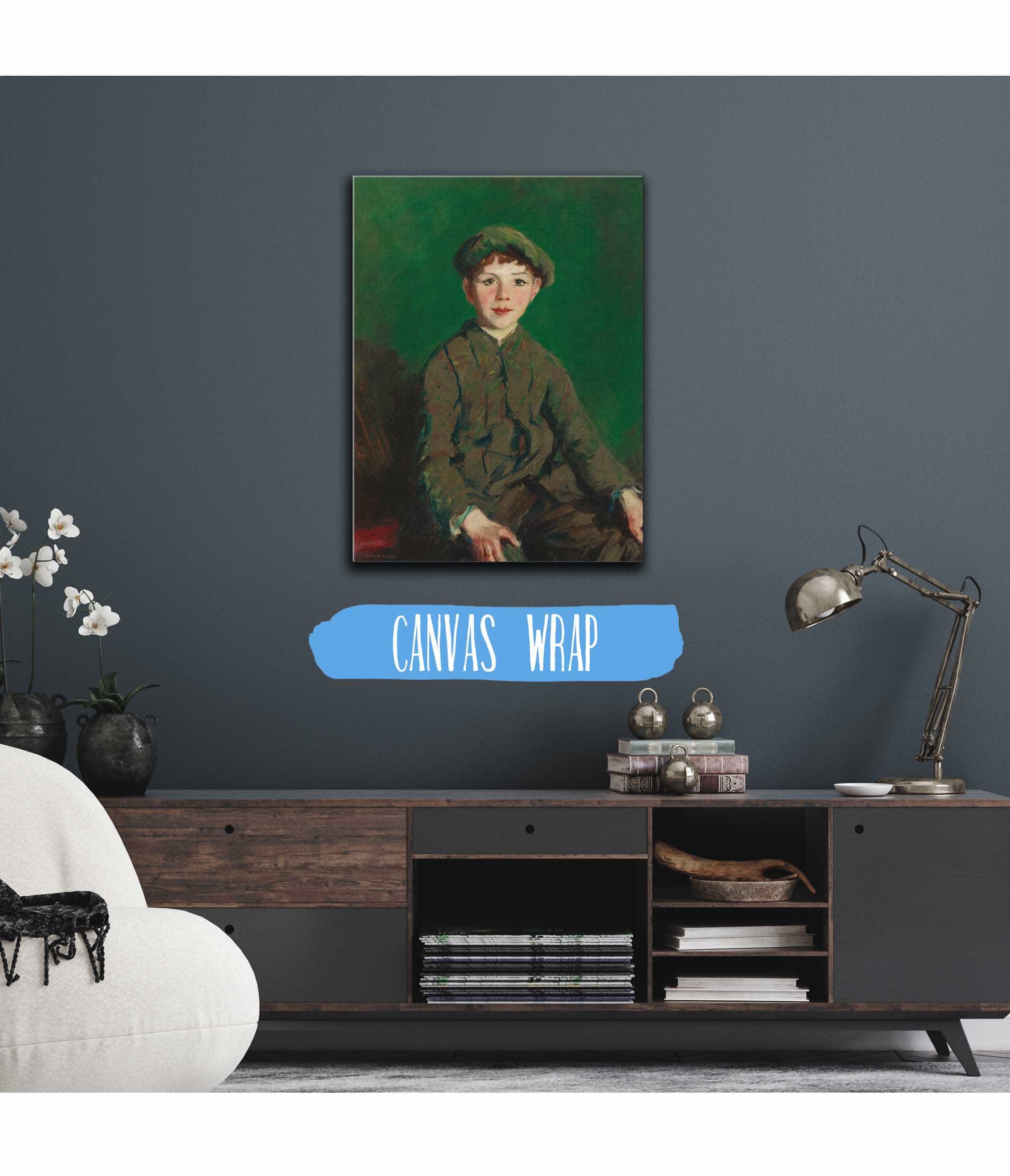 Irish Lad by Robert Henri - Image 3