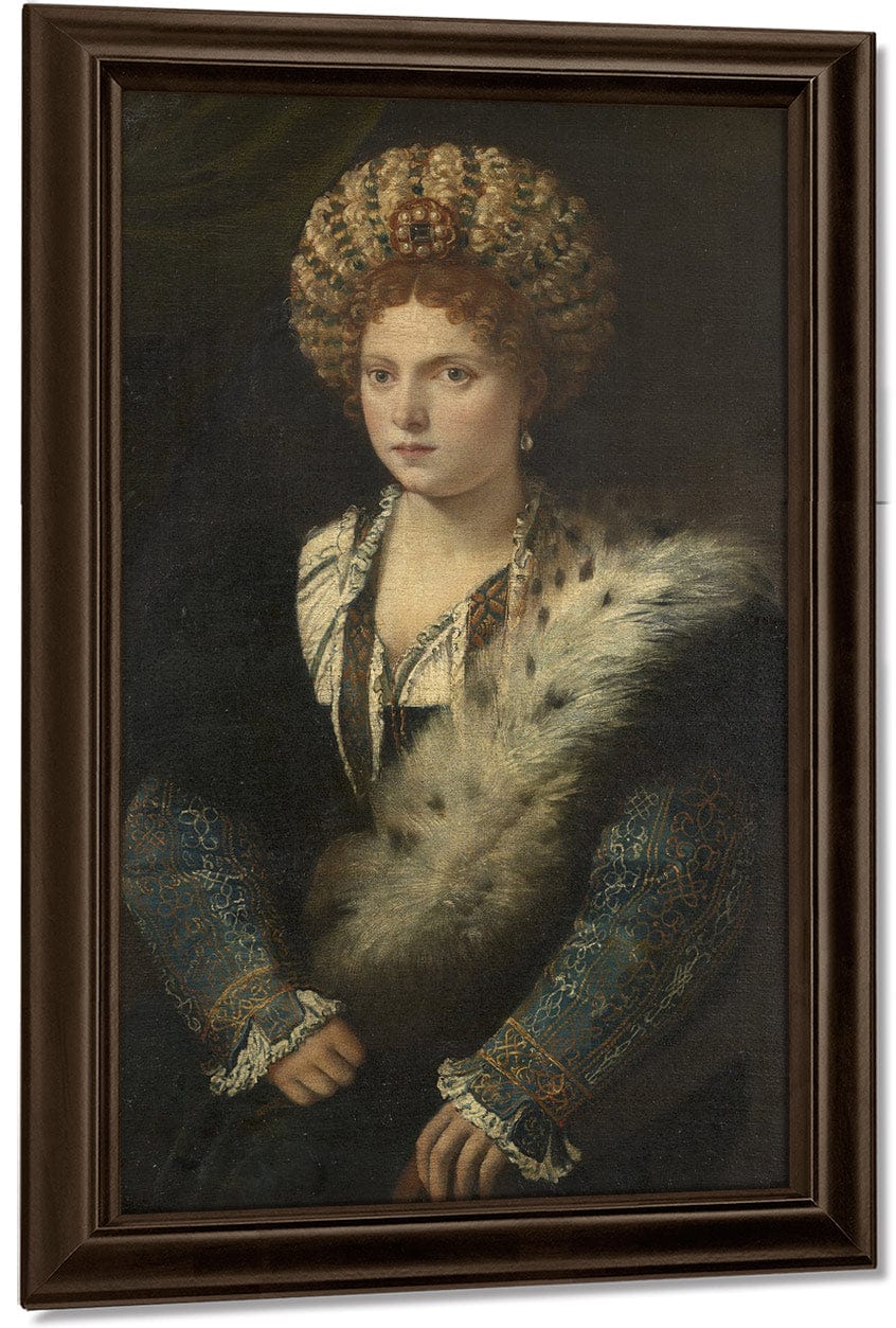 Isabella D’este Margravine Of Mantua By Titian - Image 4