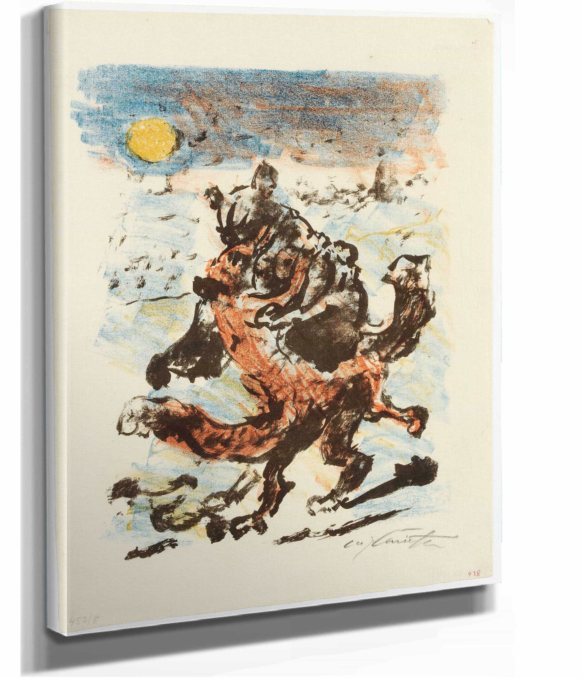Isegrims Gattin Giremund Gibt Sich Reinecke Hin by Lovis Corinth - Image 2