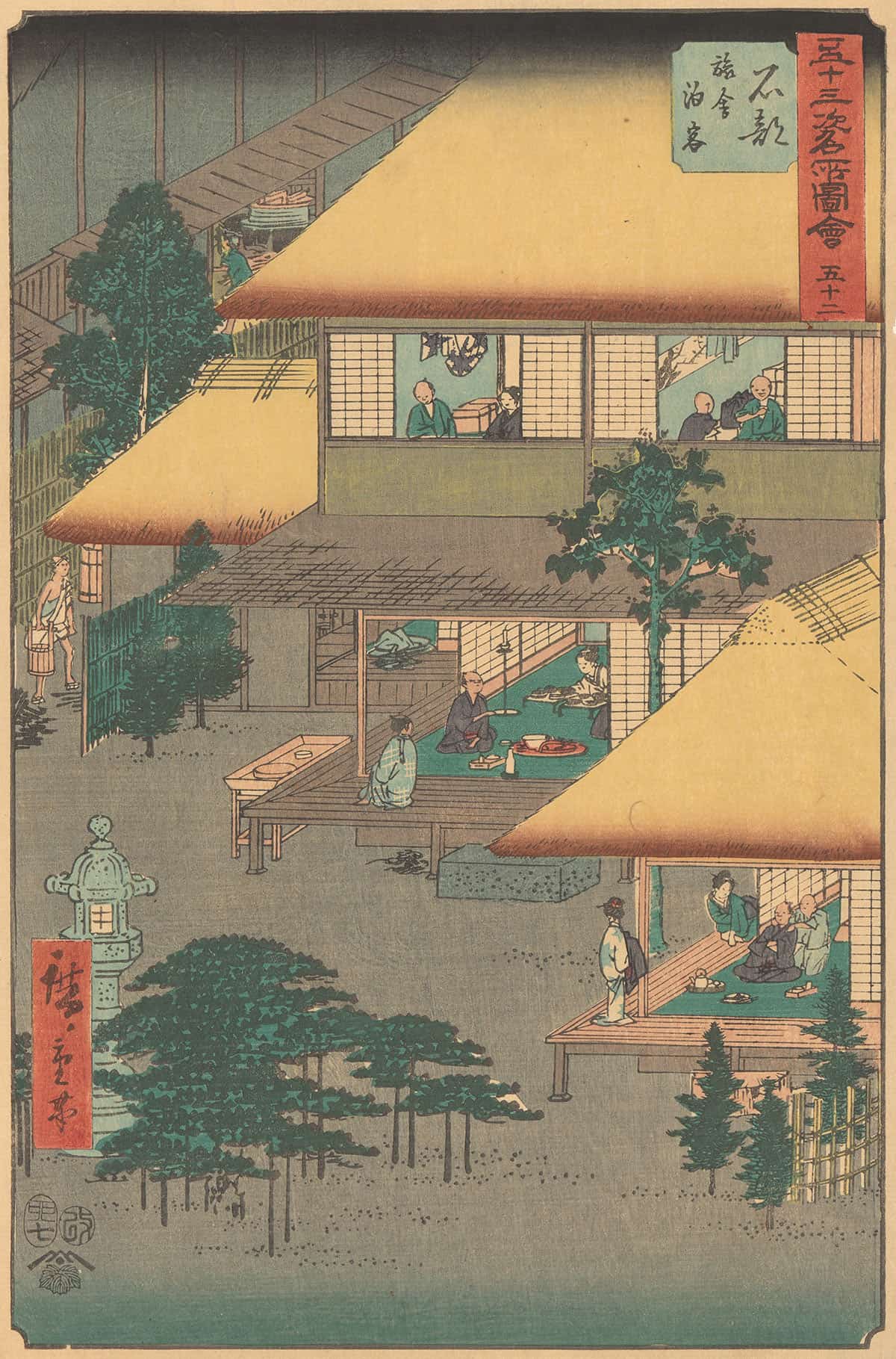 Ishibe by Ando Hiroshige - Image 3