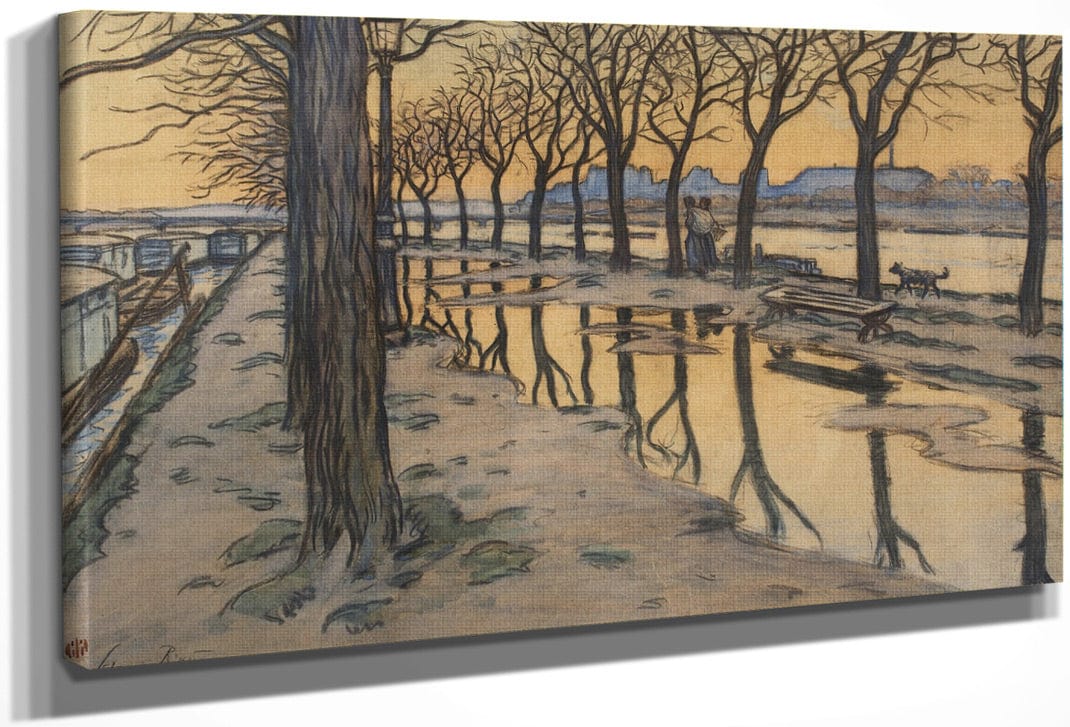 Isle Of The Swans (L'ile Des Cygnes) By Henri Riviere