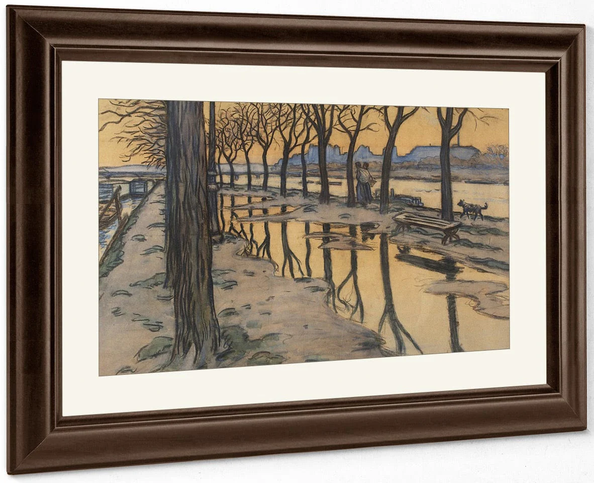 Isle Of The Swans (L'ile Des Cygnes) By Henri Riviere - Image 3