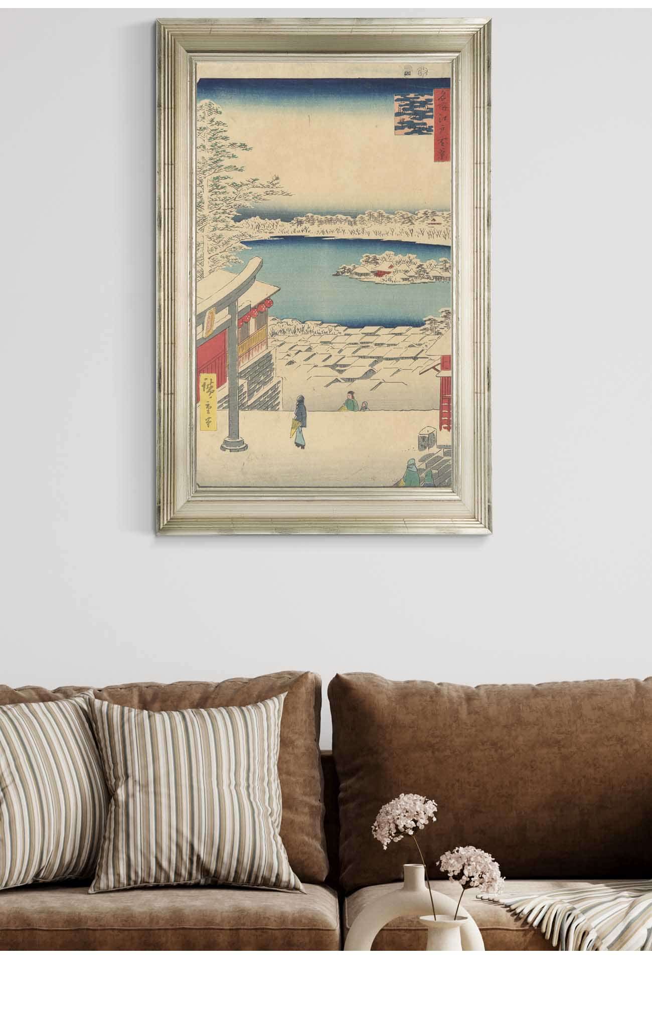 Islet In The Snow by Ando Hiroshige - Image 5
