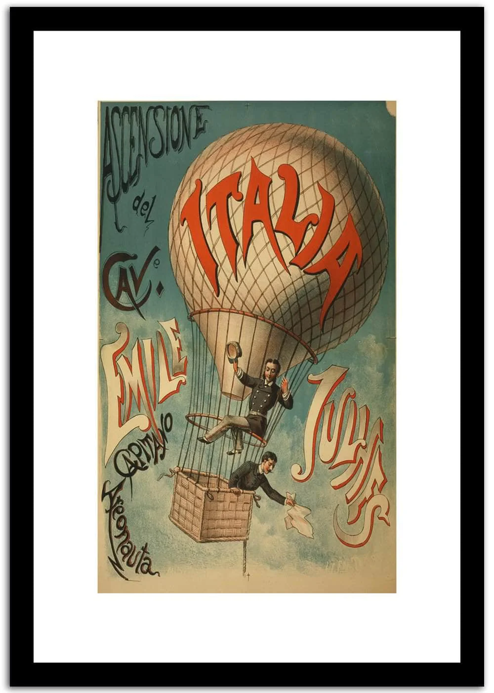 Italia Vintage Poster
