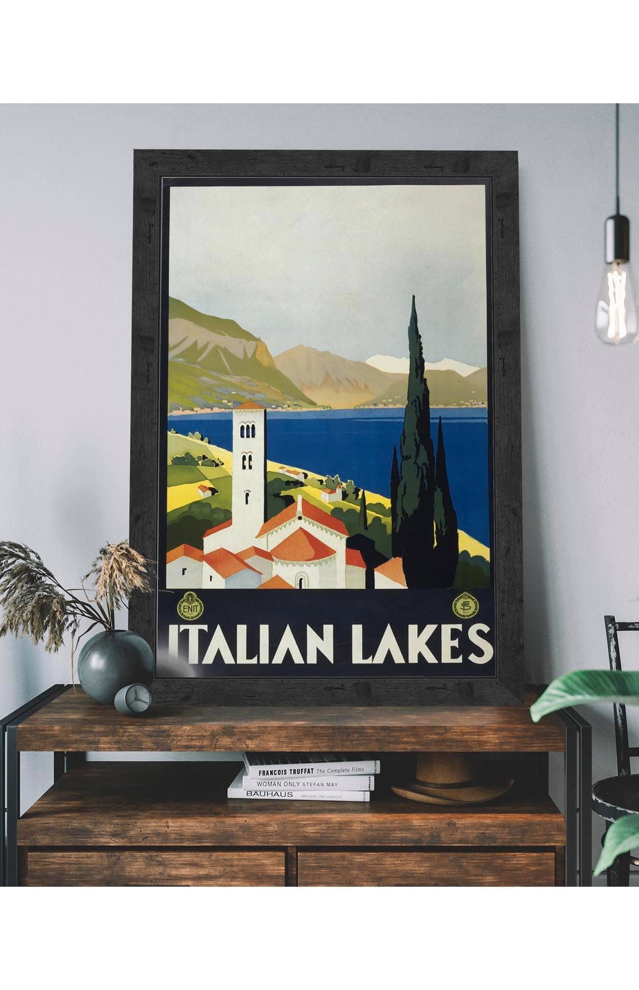 Italian Lakes, travel poster for ENIT - Image 2
