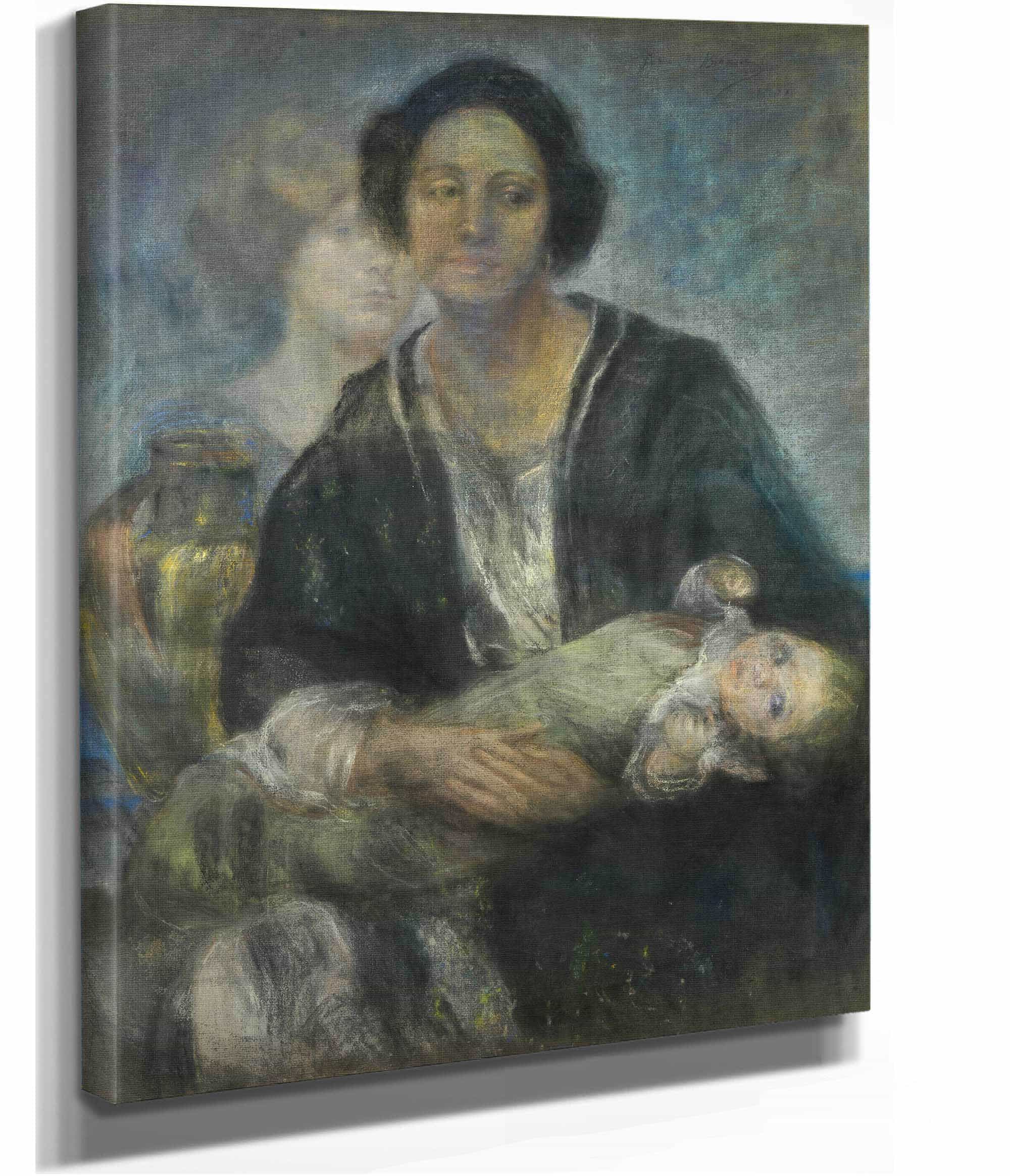 Italian Woman With Child by Alice Pike Barney - Image 2