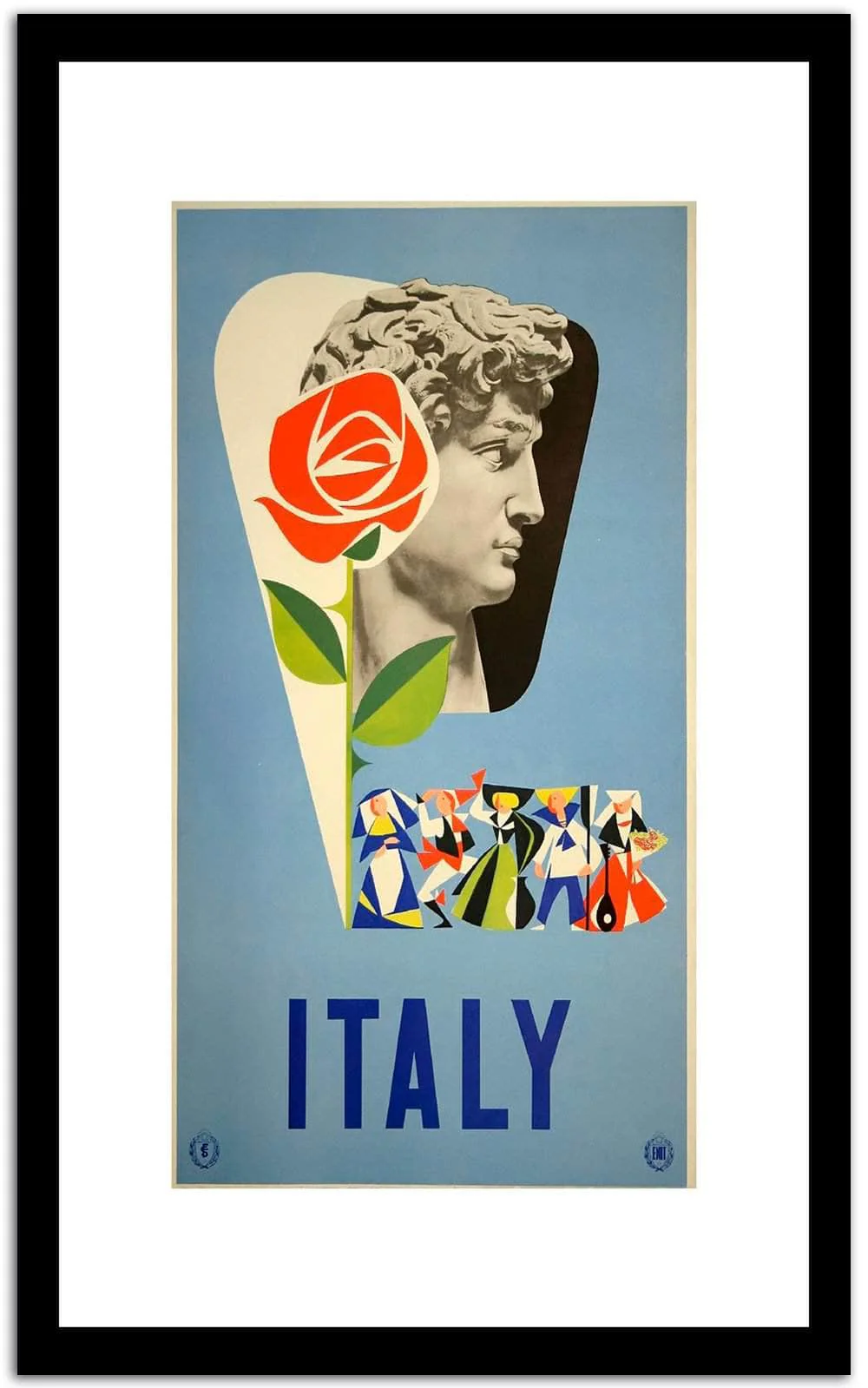Italy Vintage Posterc