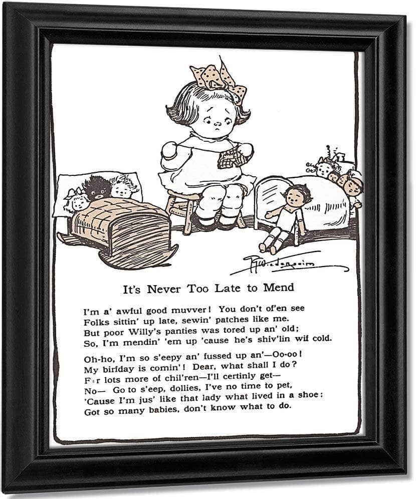 Its Never Too Late To Mend By Grace G Drayton - Image 7