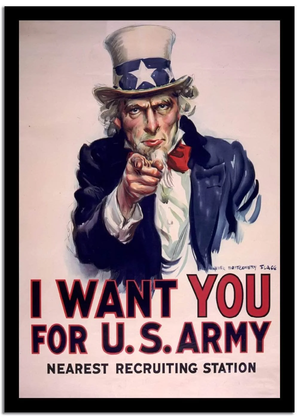 I Want You Vintage Poster - Image 2