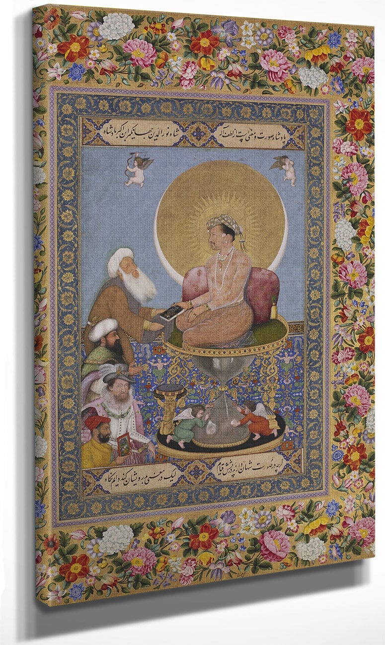 Jahangir Preferring A Sufi Shaikh To Kings 1618 By Bichitr