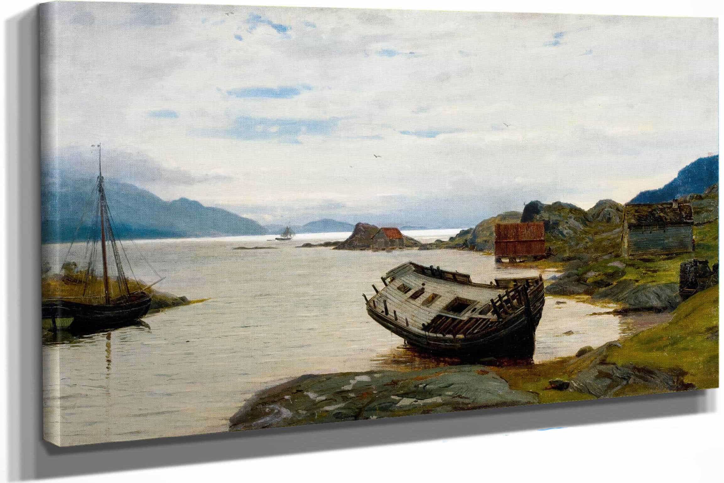Jaktevrak Olve by Amaldus Nielsen