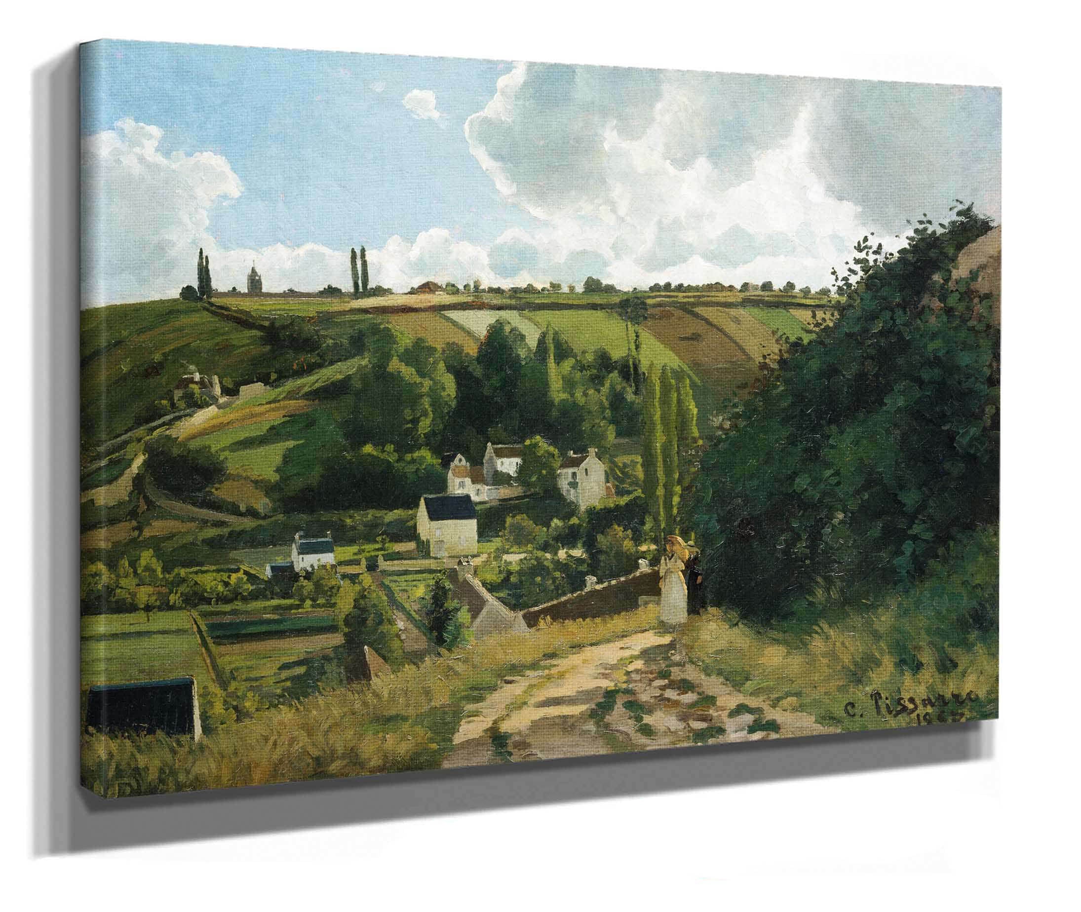 Jalais Hill Pontoise by Camille Pissarro - Image 2