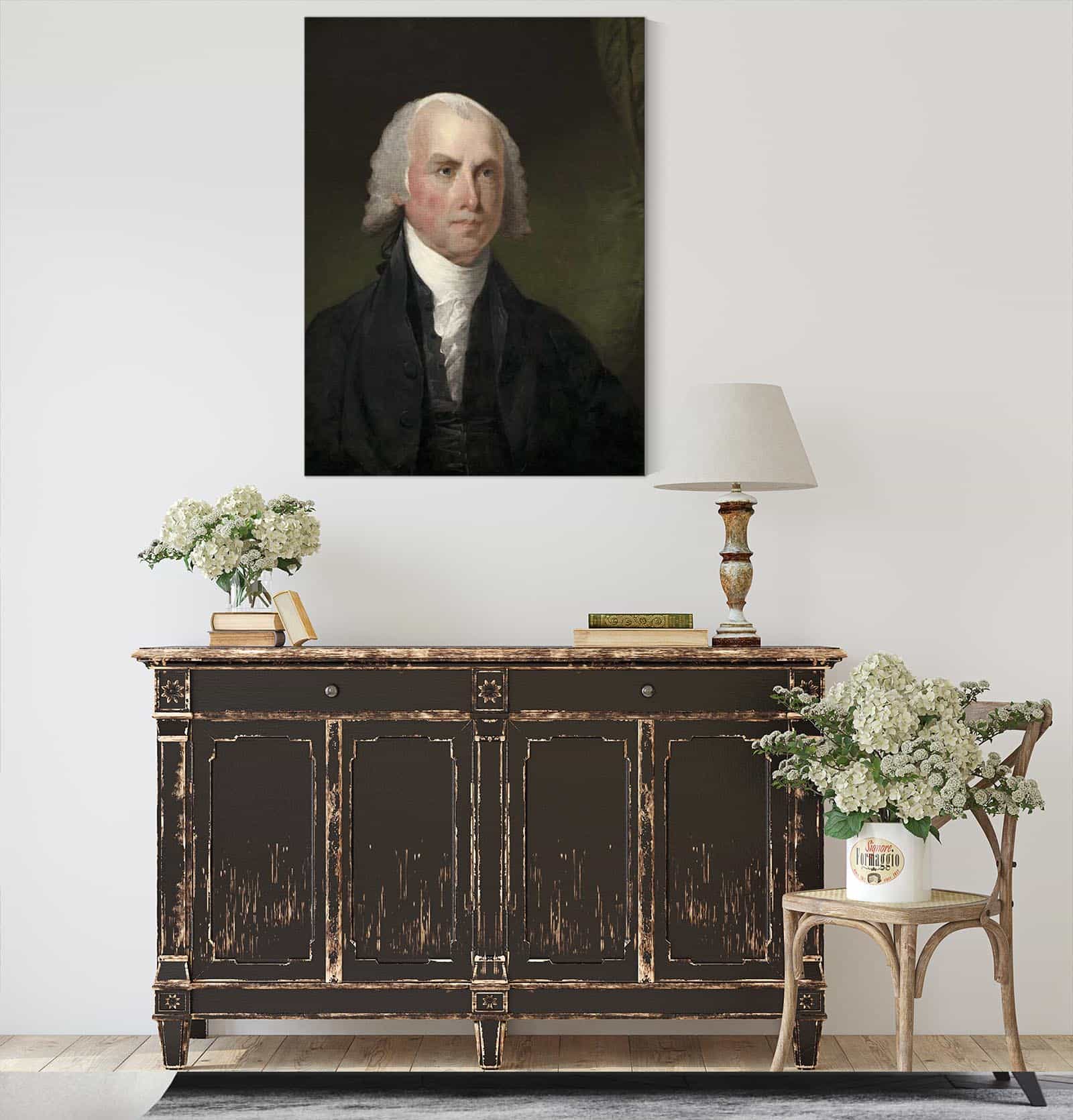 James Madison by Gilbert Stuart - Image 4
