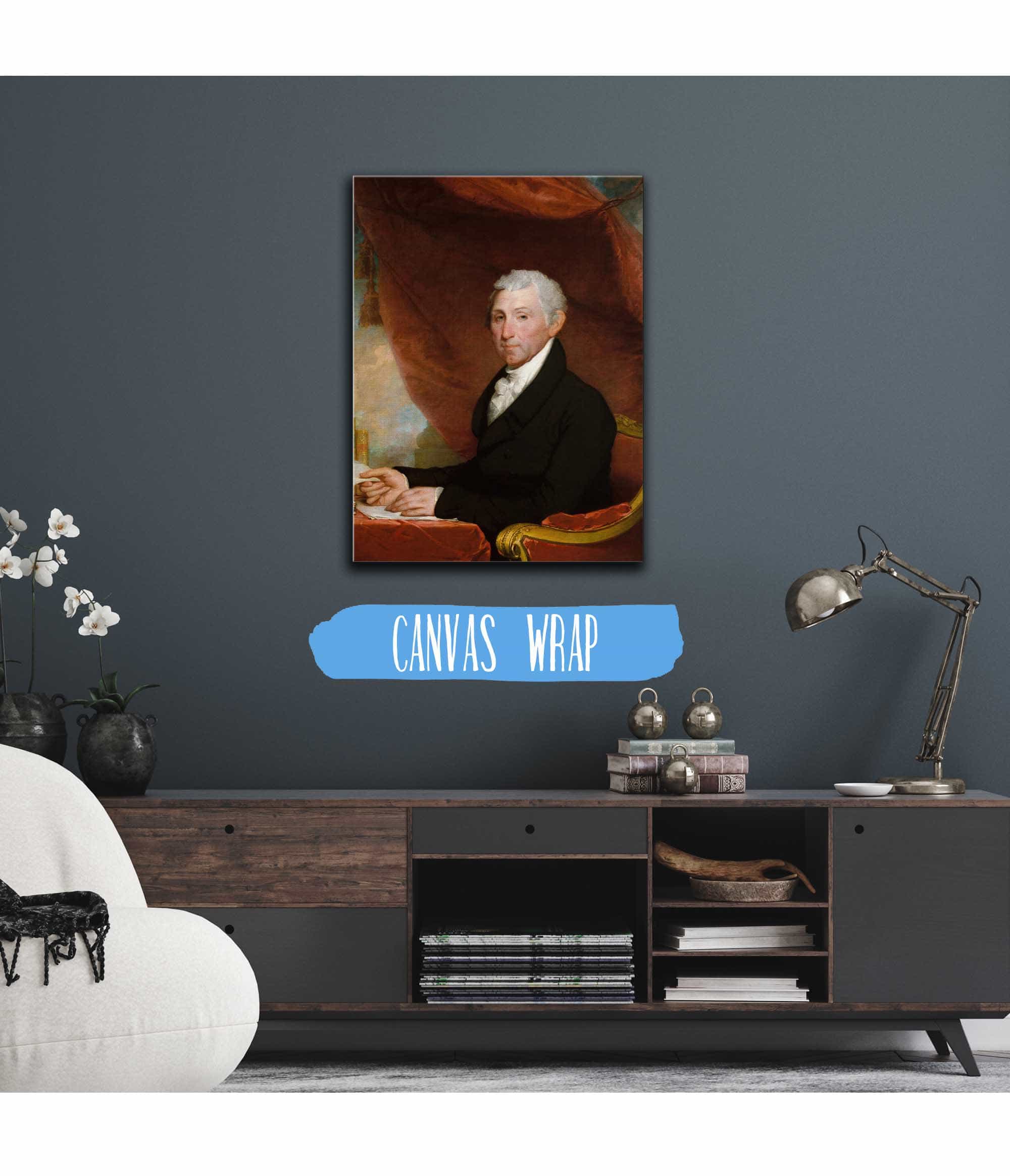 James Monroe by Gilbert Stuart - Image 3