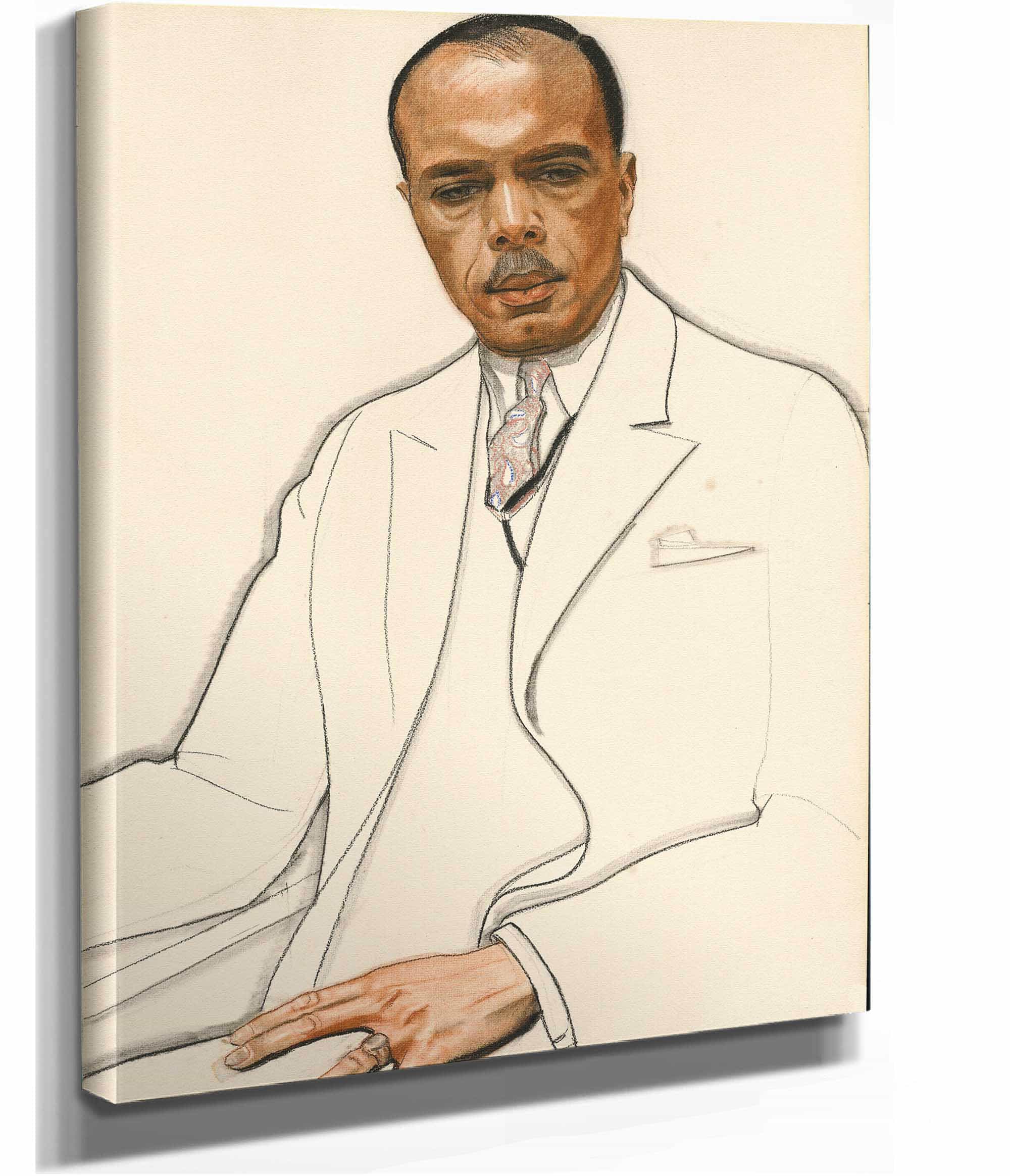 James Weldon Johnson by Winold Reiss - Image 2