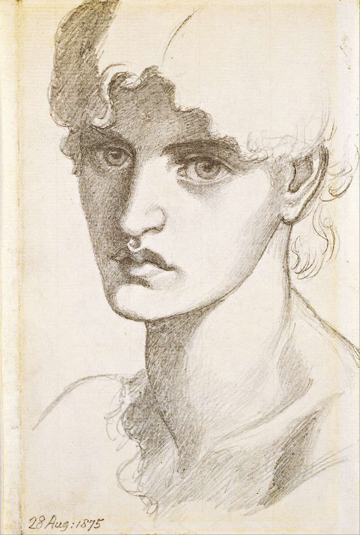 Jane Morris by Dante Gabriel Rossetti - Image 3