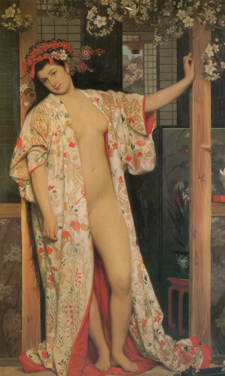 Japonaise Au Bain By James Tissot - Image 6