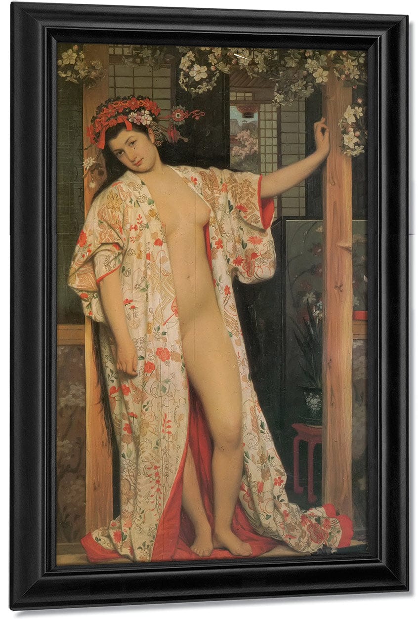 Japonaise Au Bain By James Tissot - Image 7